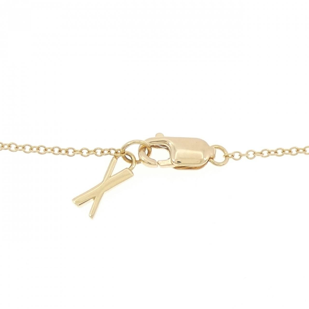 Tiffany & Co. Tiffany & Co. Tiffany X Closed Interlocking 750 Yellow Gold Necklace Precious Metal Necklace 67789202 DUTY FREE for USA Size ONE SIZE - 4 Thumbnail