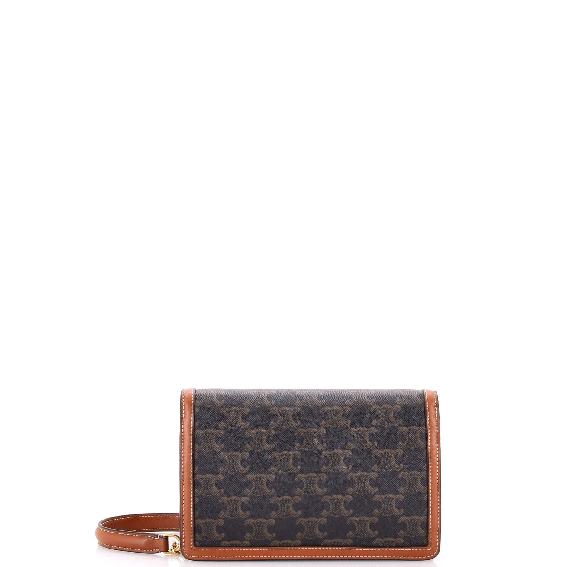 Celine Margo Triomphe Wallet on Chain Size ONE SIZE - 3 Thumbnail