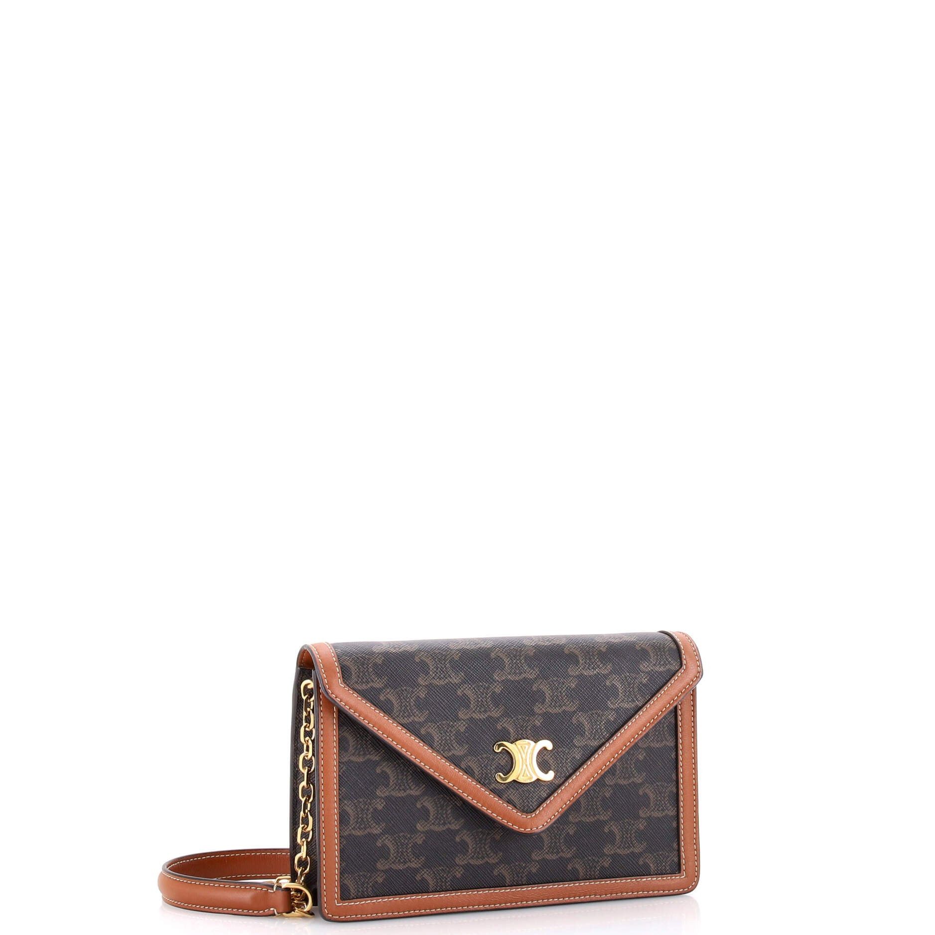 Celine Margo Triomphe Wallet on Chain Size ONE SIZE - 2 Thumbnail