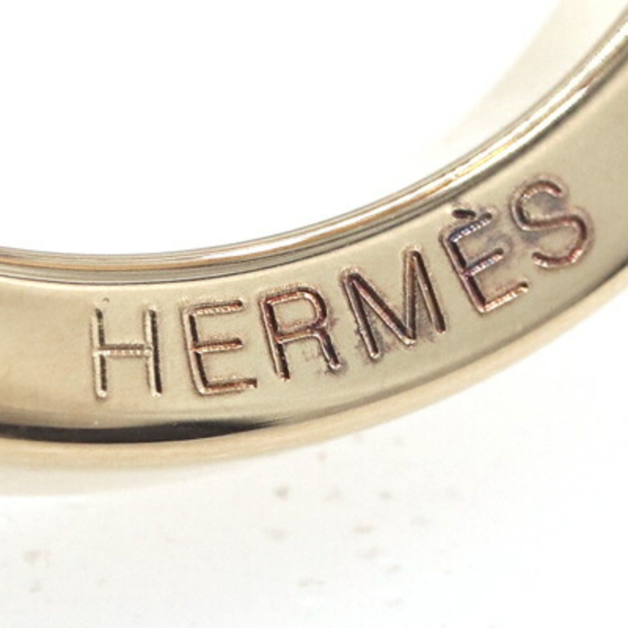 Hermes Hermes scarf ring, Cosmos design, gold metal, clasp, stole pendant top, women's. Size ONE SIZE - 4 Thumbnail