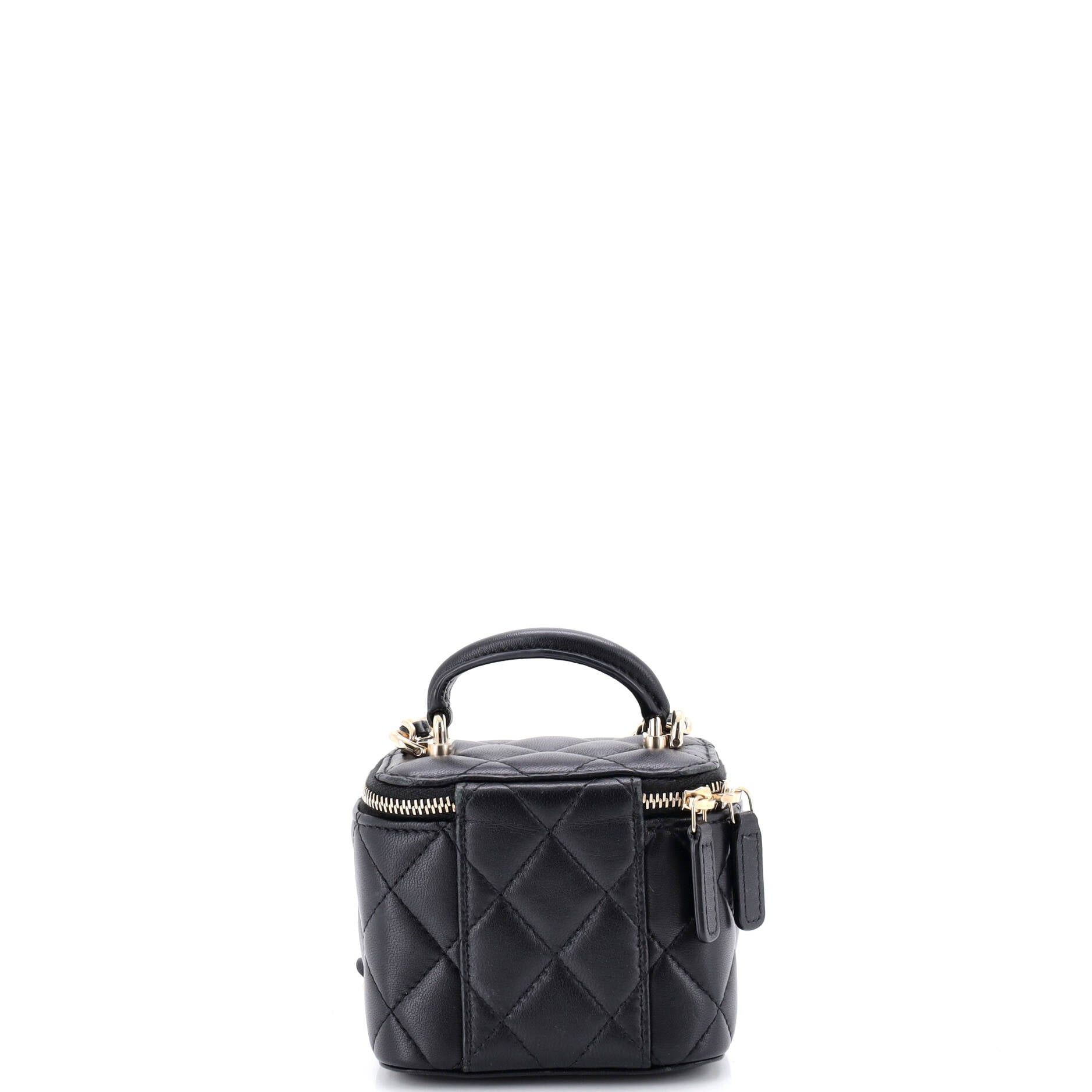 Chanel Classic Top Handle Vanity Case with Chain Size ONE SIZE - 3 Thumbnail