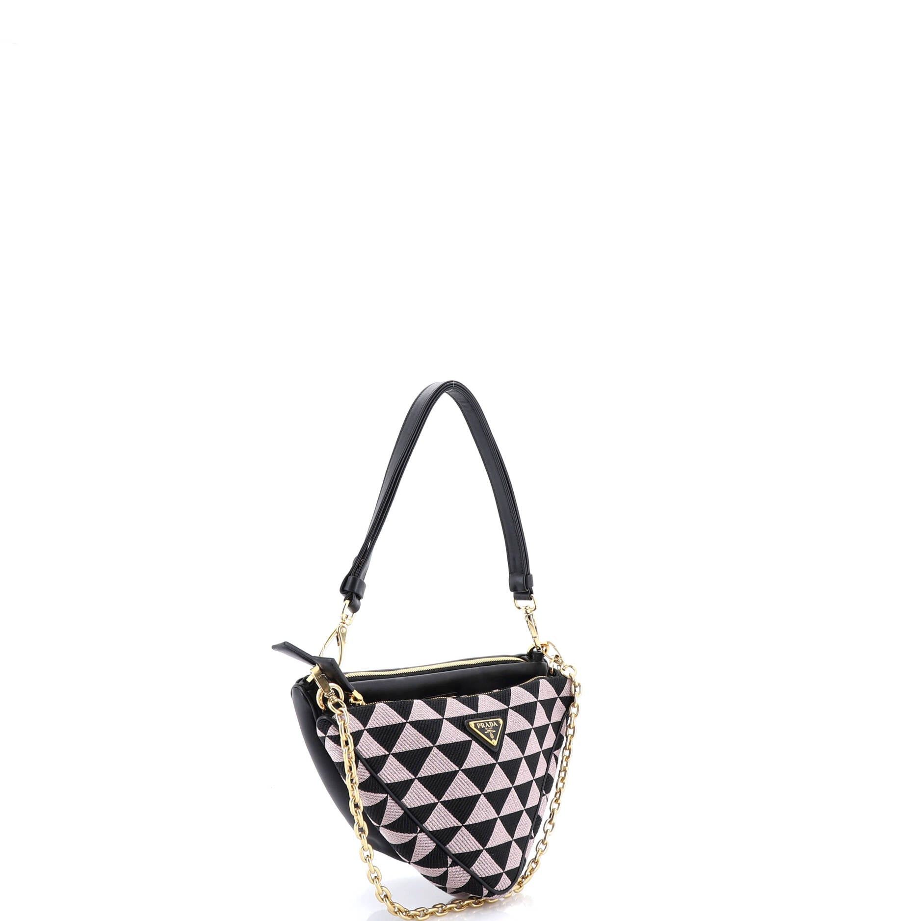 Prada Double Symbole Triangle Bag Size ONE SIZE - 2 Thumbnail