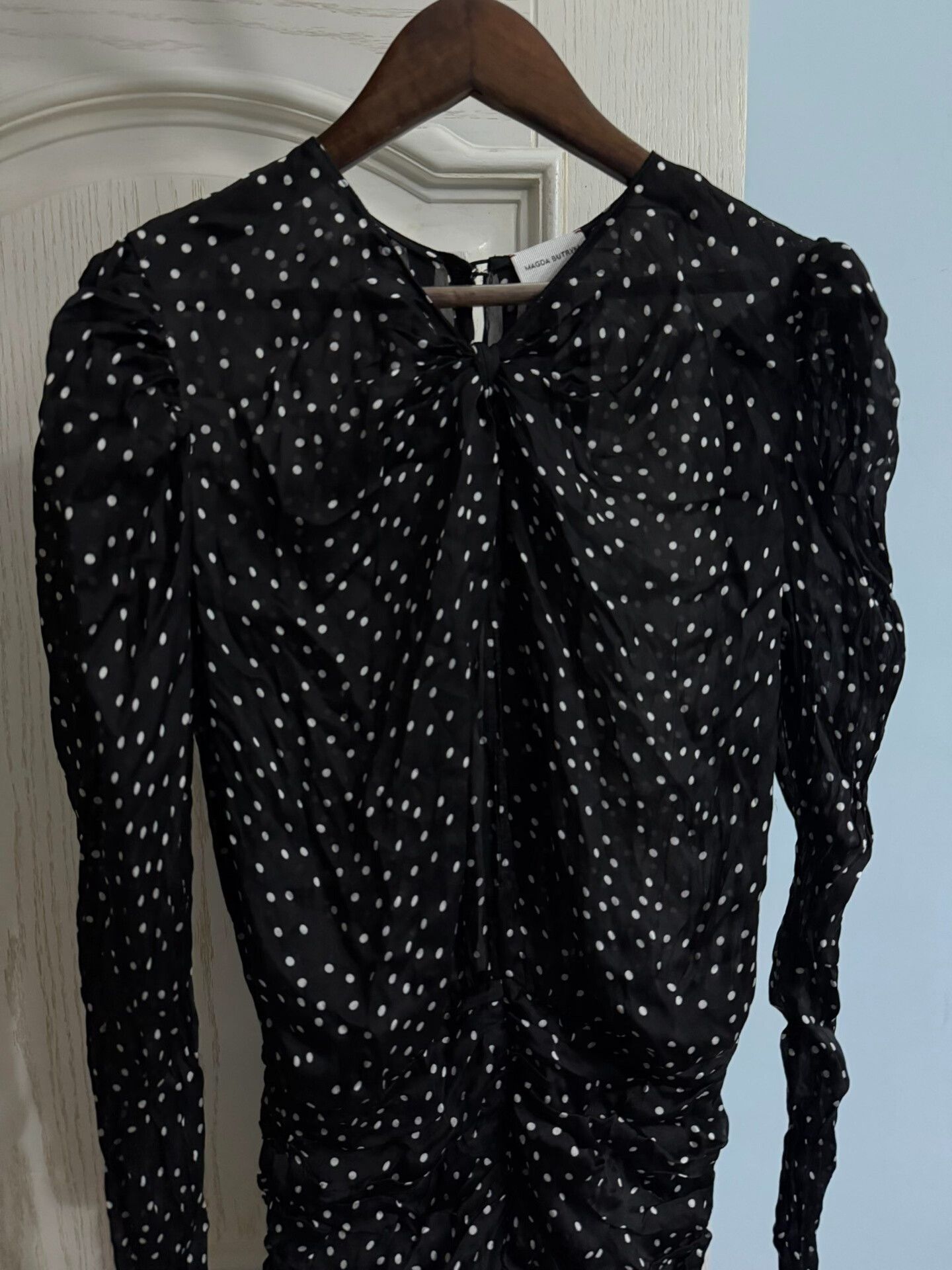 Magda Butrym Magda Butrym Polka Dot Bodycon Dress Size S / US 4 / IT 40 - 2 Thumbnail