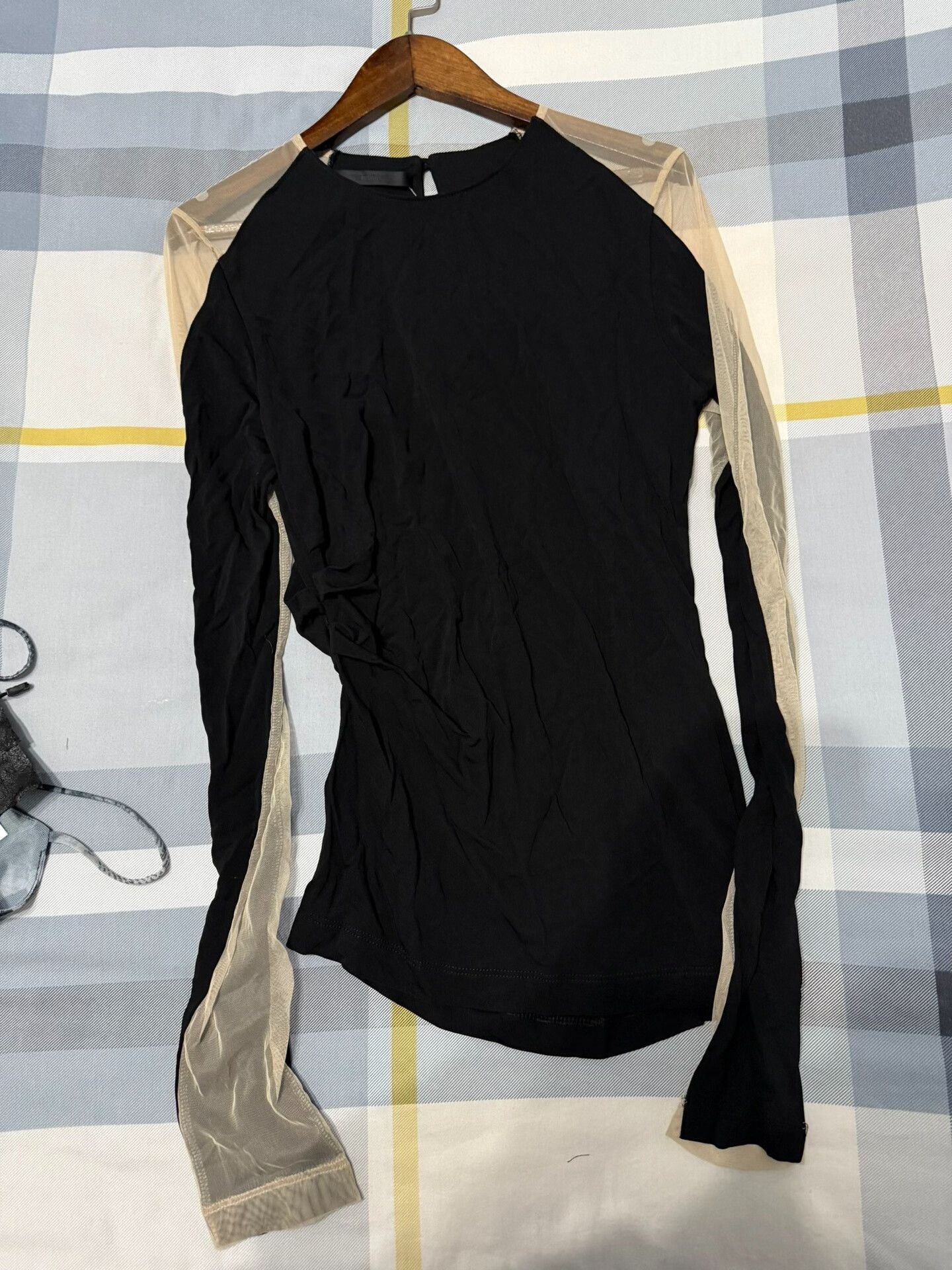 Helmut Lang Helmut Lang Sheer Panel Top Size S / US 4 / IT 40 - 5 Thumbnail