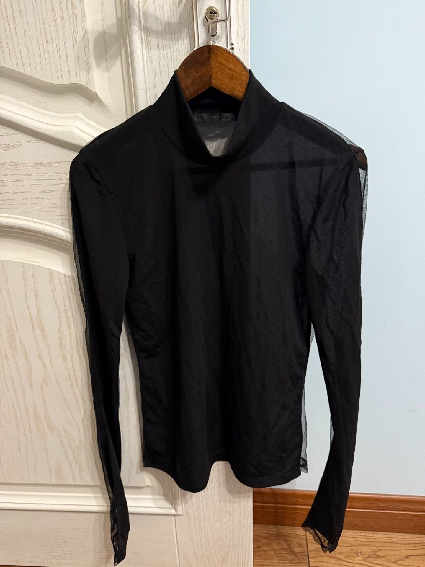 Helmut Lang Helmut Lang Sheer Layered Top Size S / US 4 / IT 40 - 2 Thumbnail