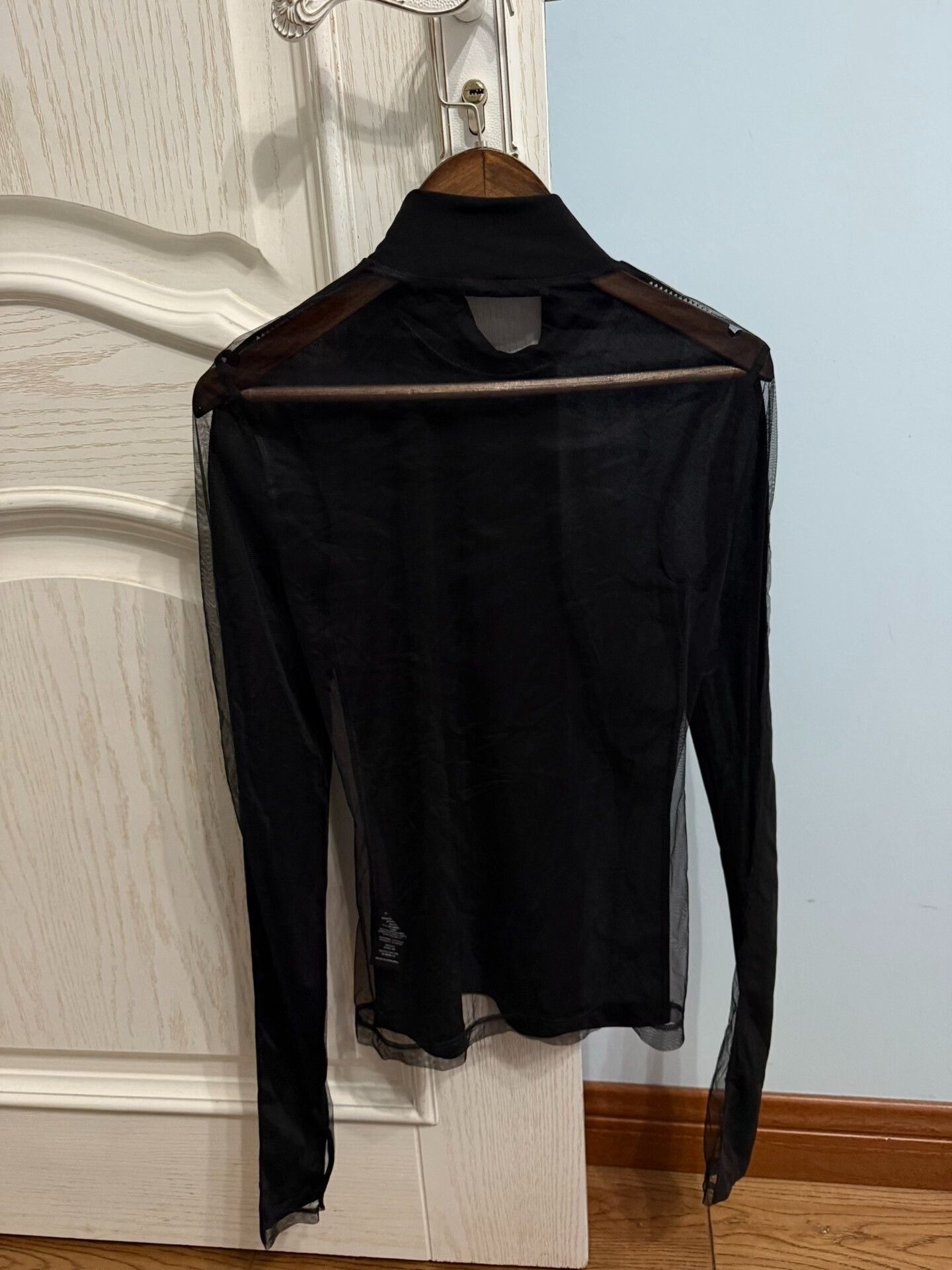 Helmut Lang Helmut Lang Sheer Layered Top Size S / US 4 / IT 40 - 4 Thumbnail