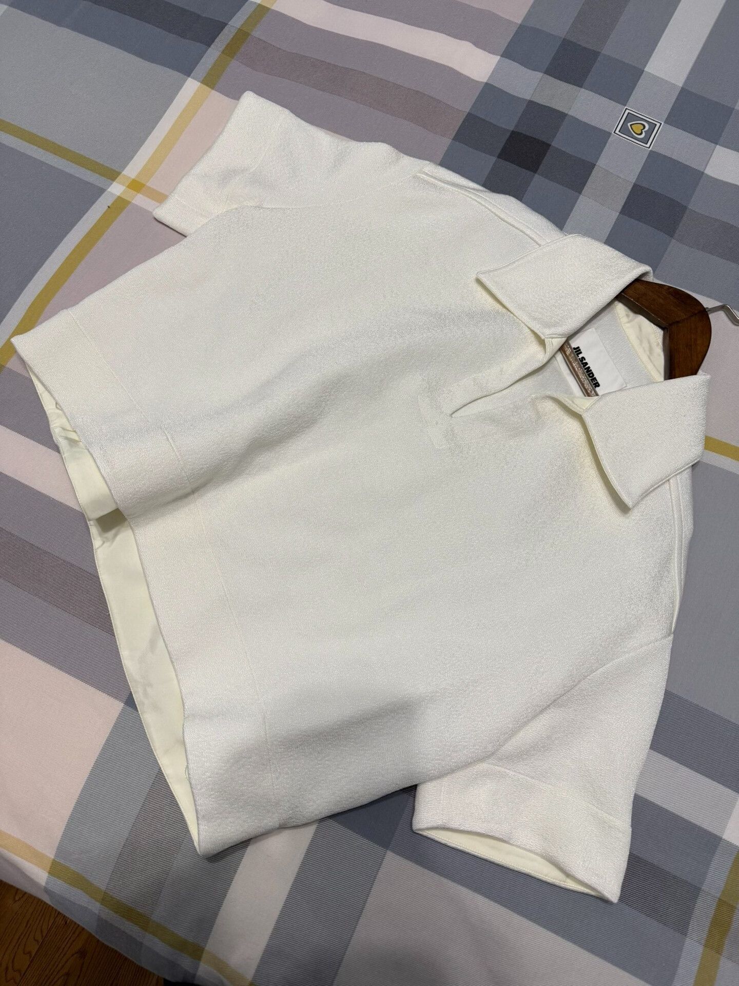 Jil Sander JIL SANDER Short Sleeve Casual Top Size M / US 6-8 / IT 42-44 - 4 Thumbnail