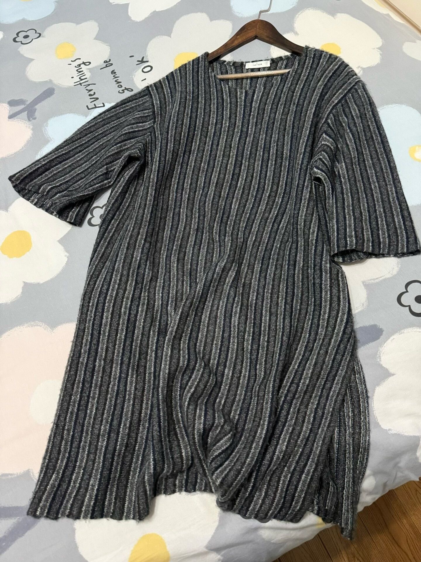 The Row Stylish Cashmere Knit Short Sleeve Top Size S / US 4 / IT 40 - 2 Thumbnail