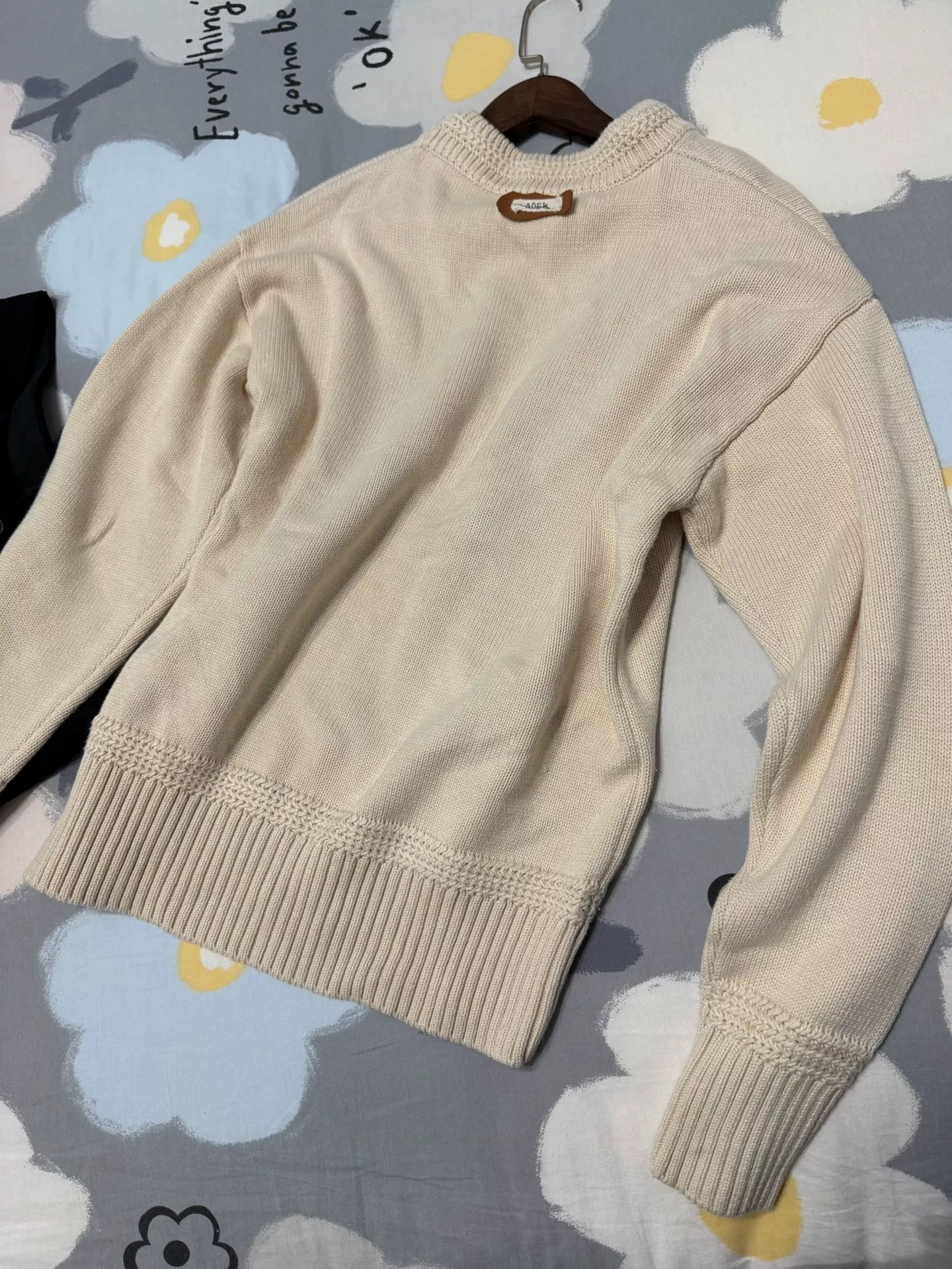 Ader Error Ader Error Knit Sweater with Floral Detail Size M / US 6-8 / IT 42-44 - 5 Thumbnail
