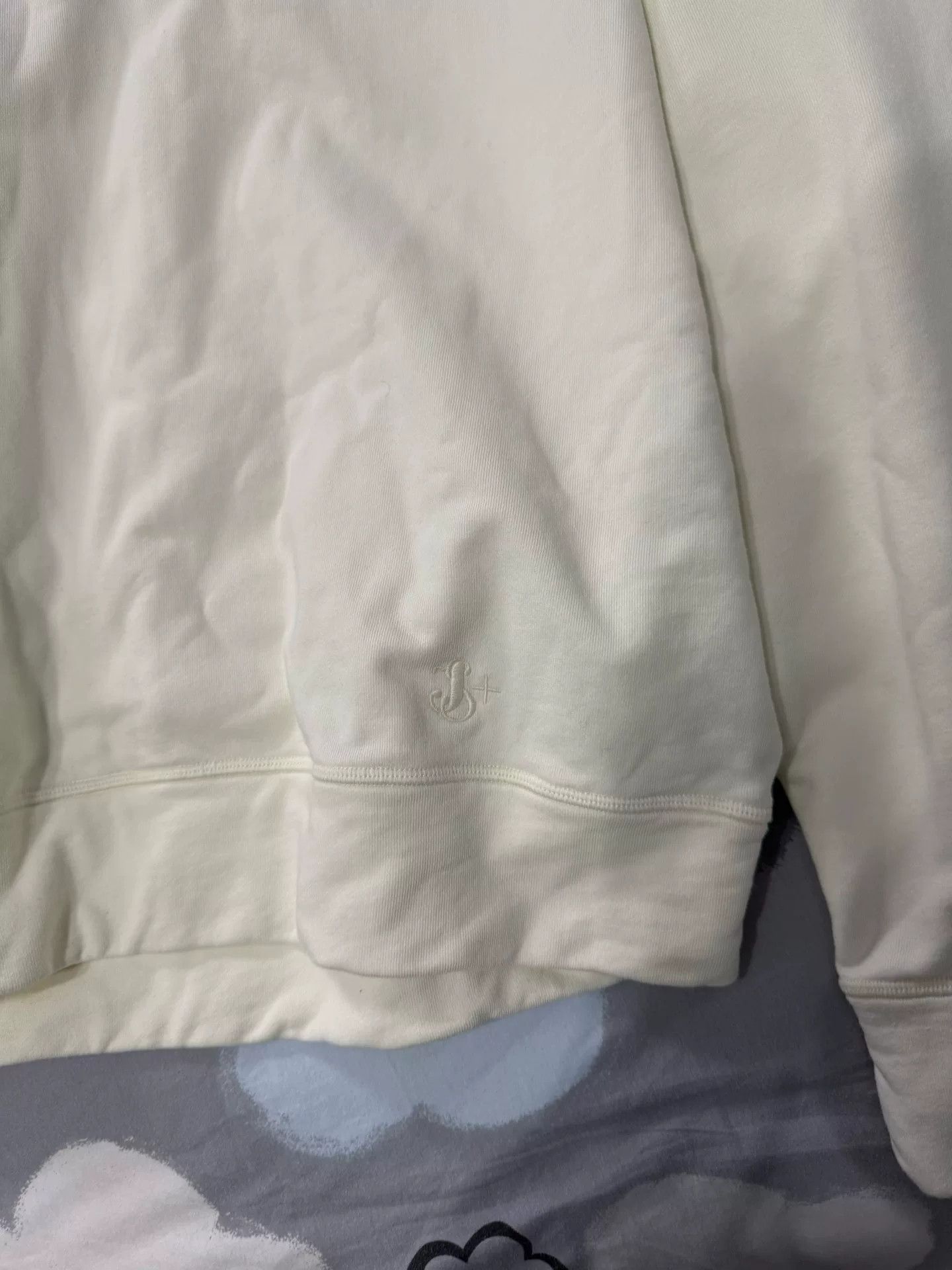 Jil Sander Jil Sander Casual Sweatshirt in Soft Cream Size S / US 4 / IT 40 - 3 Thumbnail