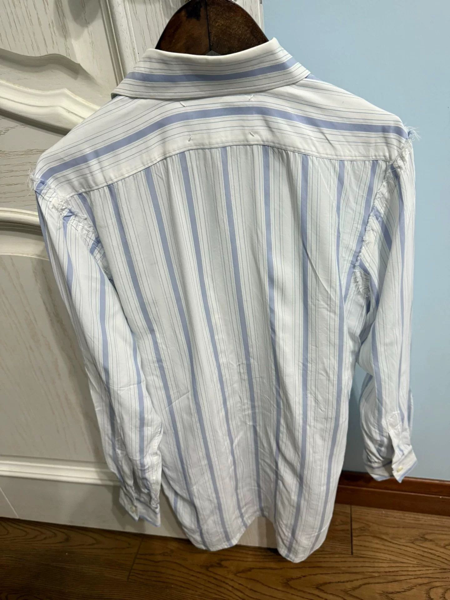 Maison Margiela Maison Margiela Striped Shirt for Women Size S / US 4 / IT 40 - 4 Thumbnail