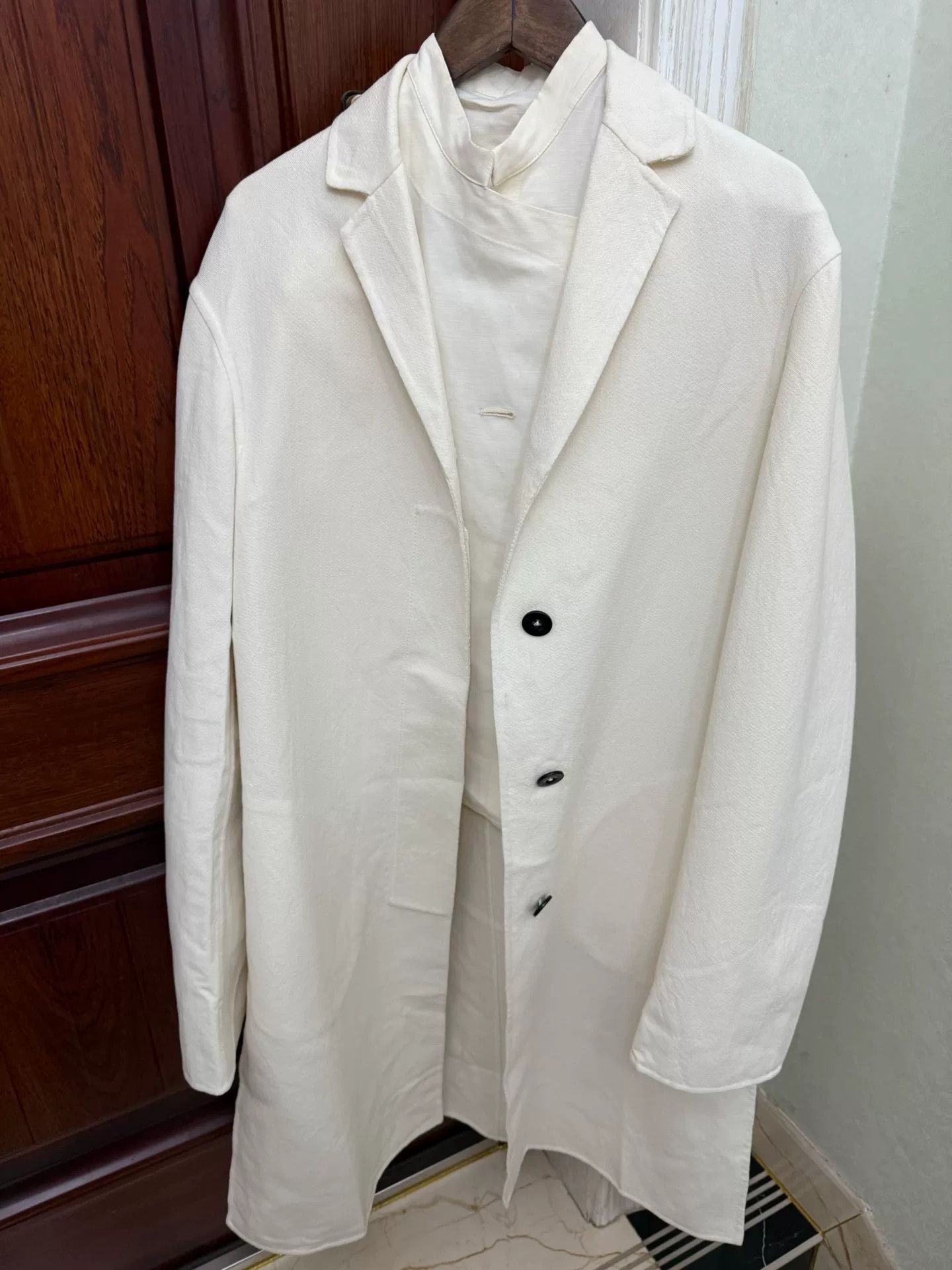 Jil Sander Jil Sander Long Coat Two-Piece Set Size S / US 4 / IT 40 - 2 Thumbnail