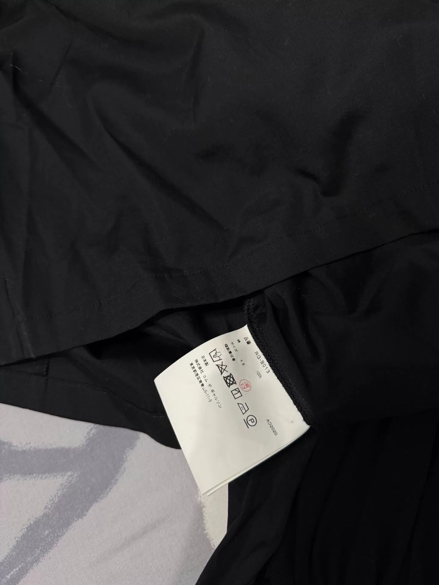 Comme des Garcons CDG Bow Tie Shirt Top Black Size M / US 6-8 / IT 42-44 - 4 Thumbnail