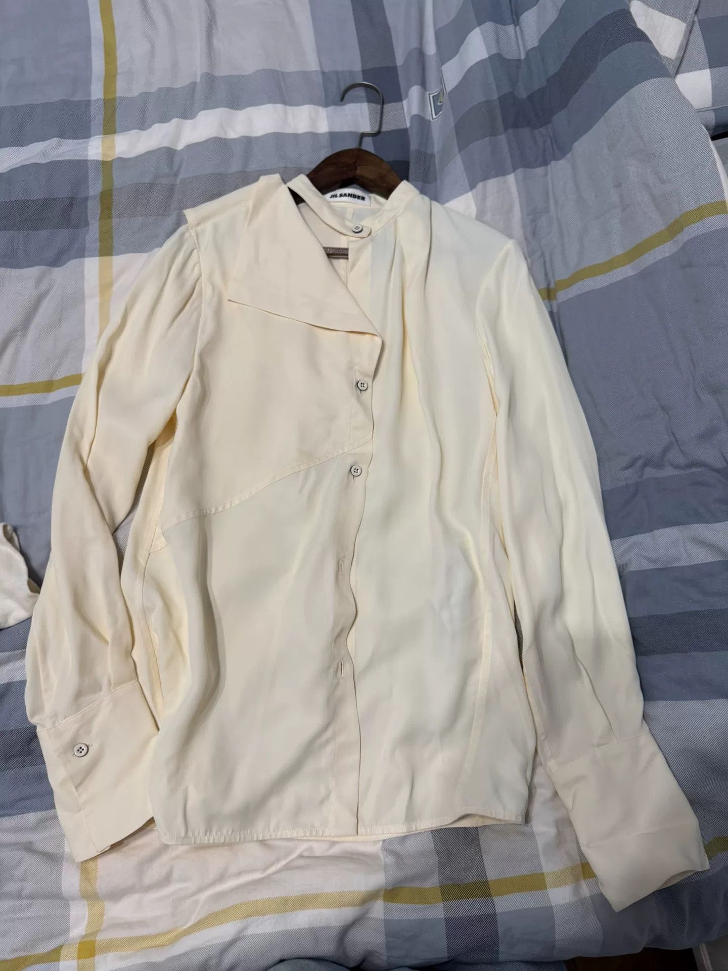 Jil Sander Elegant Jil Sander Sheer Blouse Size S / US 4 / IT 40 - 4 Thumbnail