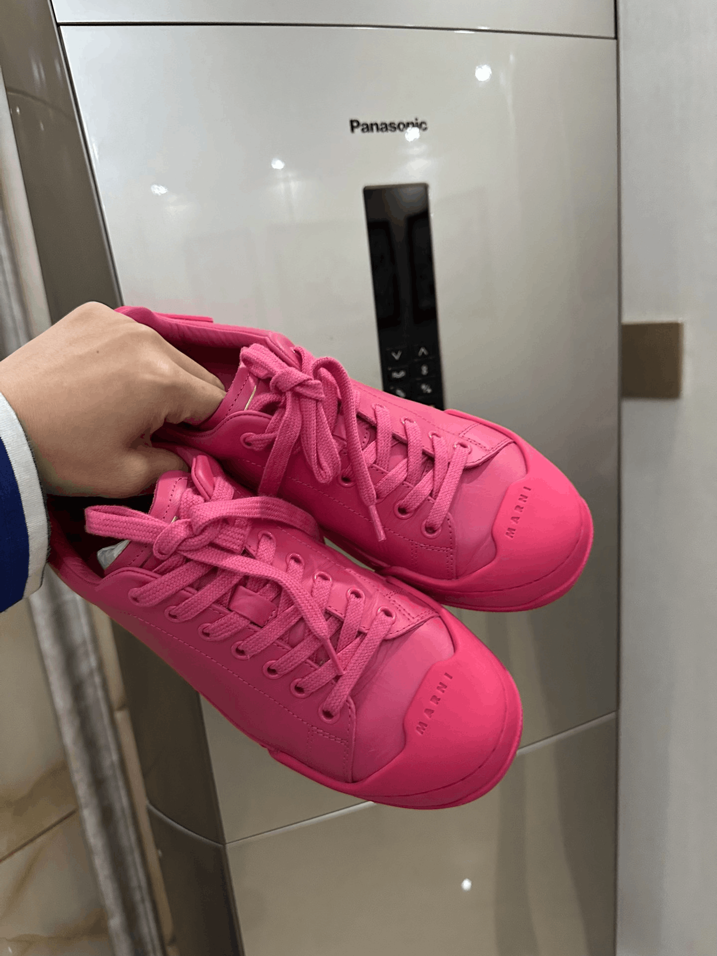 Marni Marni Dada Pink Casual Sneakers Size US 8 / IT 38 - 2 Thumbnail