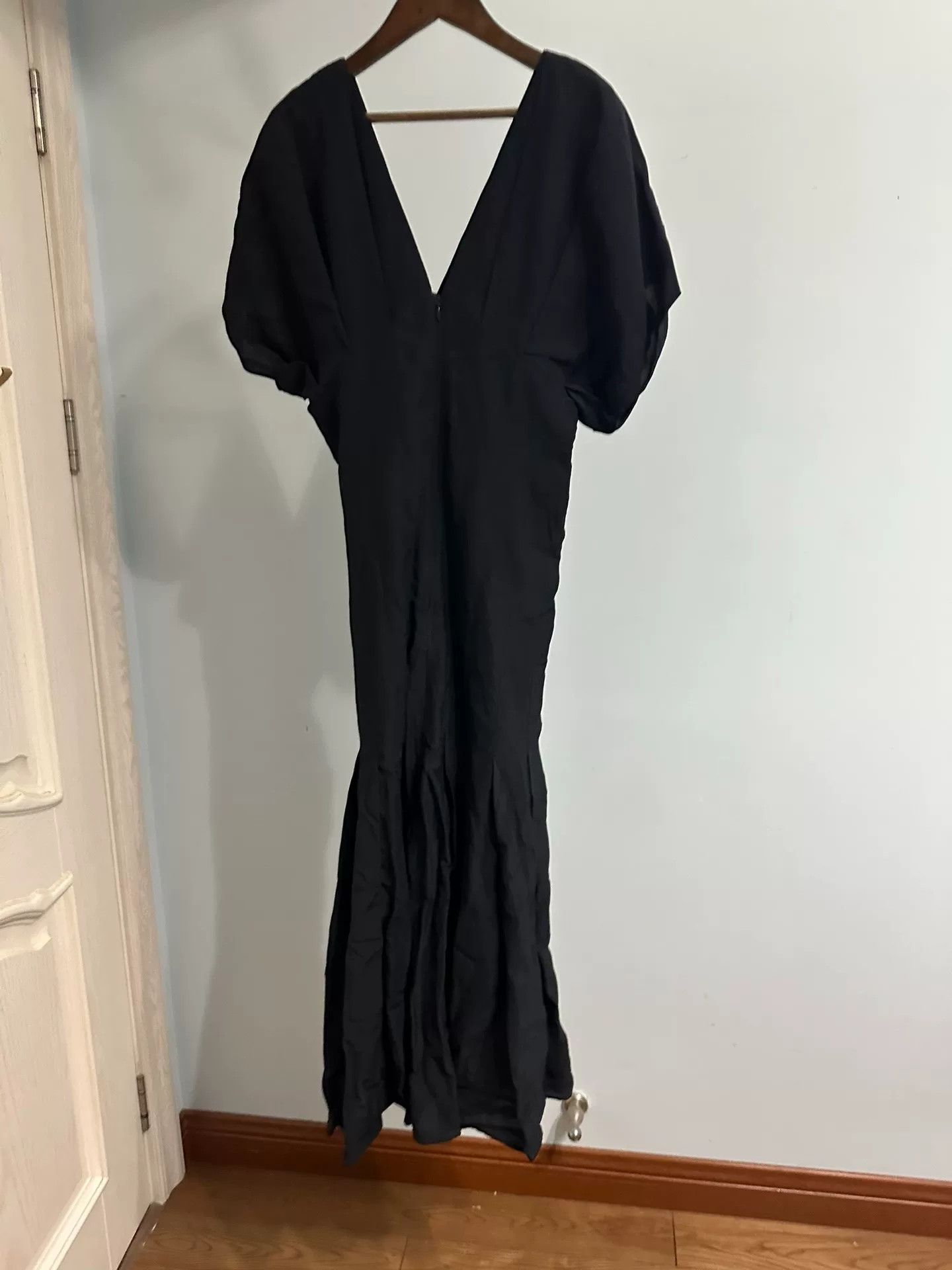Jil Sander Jil Sander Black Dress with Puff Sleeves Size M / US 6-8 / IT 42-44 - 6 Thumbnail