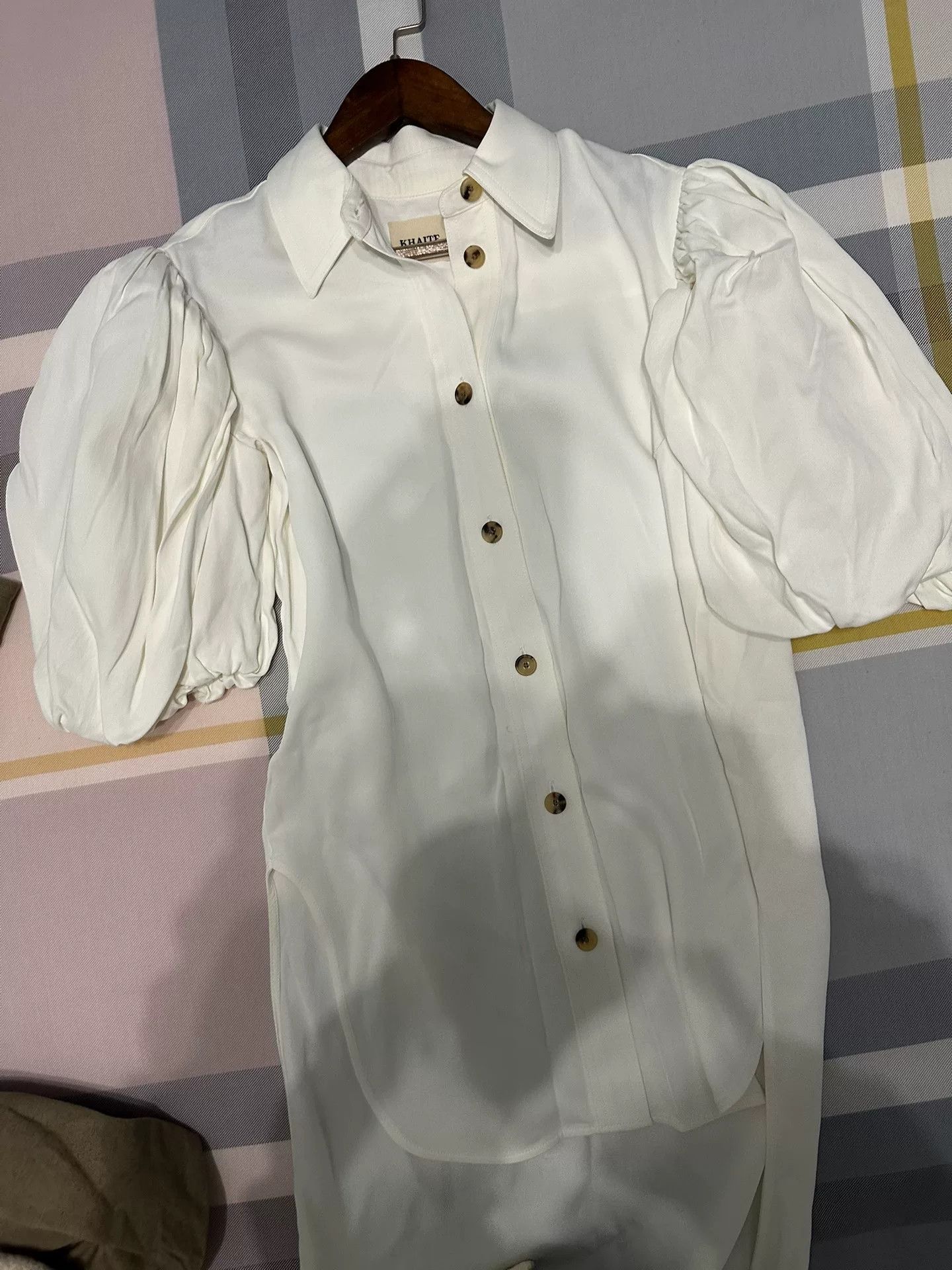 KHAITE Khaite Puff Sleeve Shirt Dress Size M / US 6-8 / IT 42-44 - 5 Thumbnail