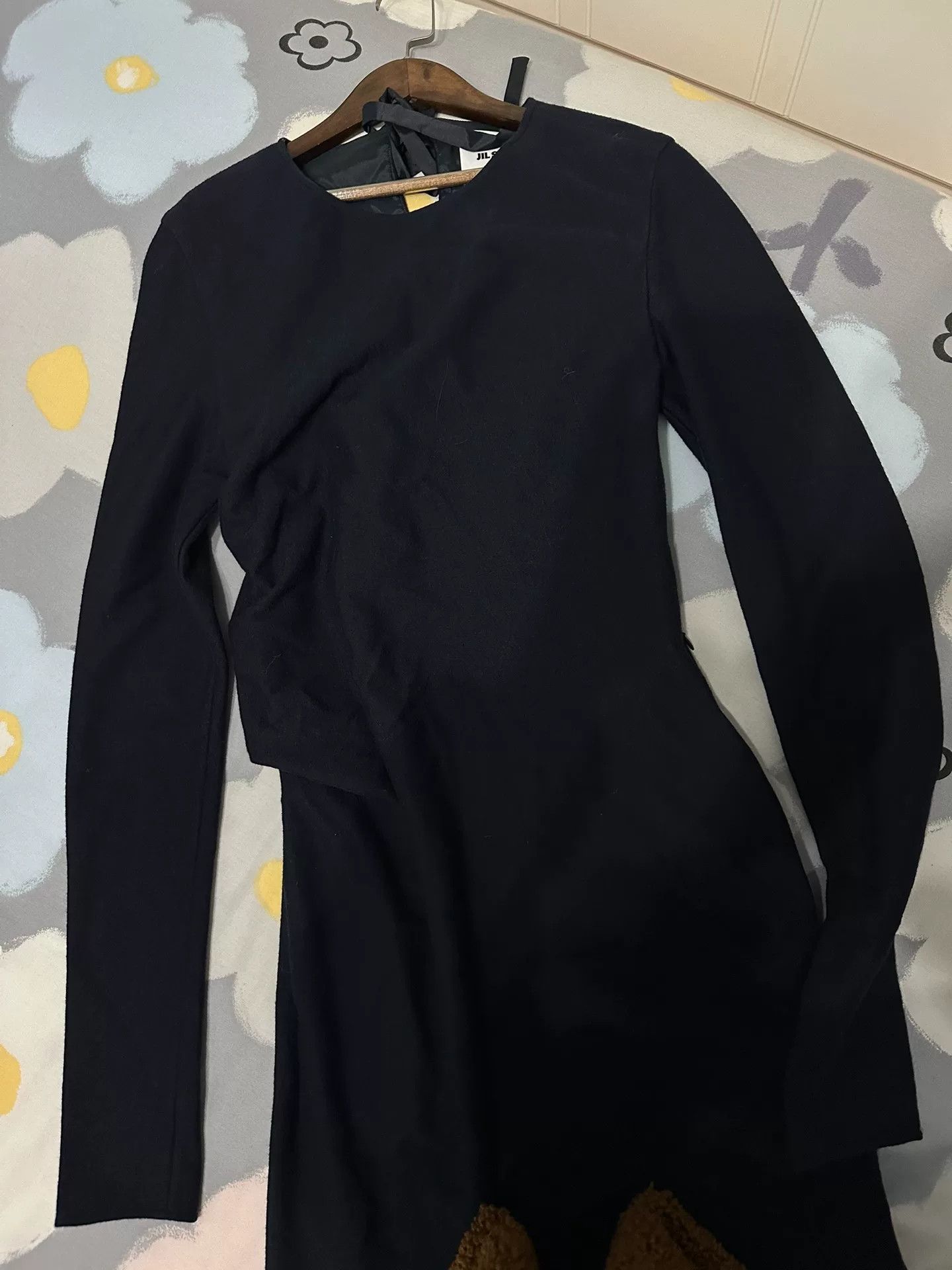 Jil Sander Jil Sander Wool Dress for Tall Women Size M / US 6-8 / IT 42-44 - 3 Thumbnail