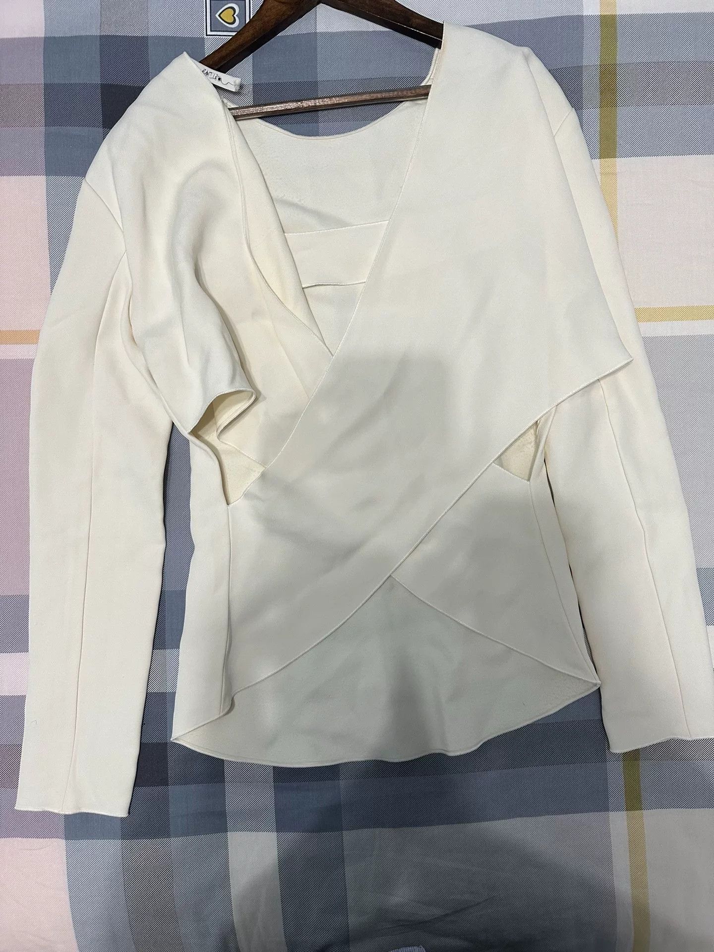 Celine Elegant Old Celine Backless Blouse Size S / US 4 / IT 40 - 2 Thumbnail