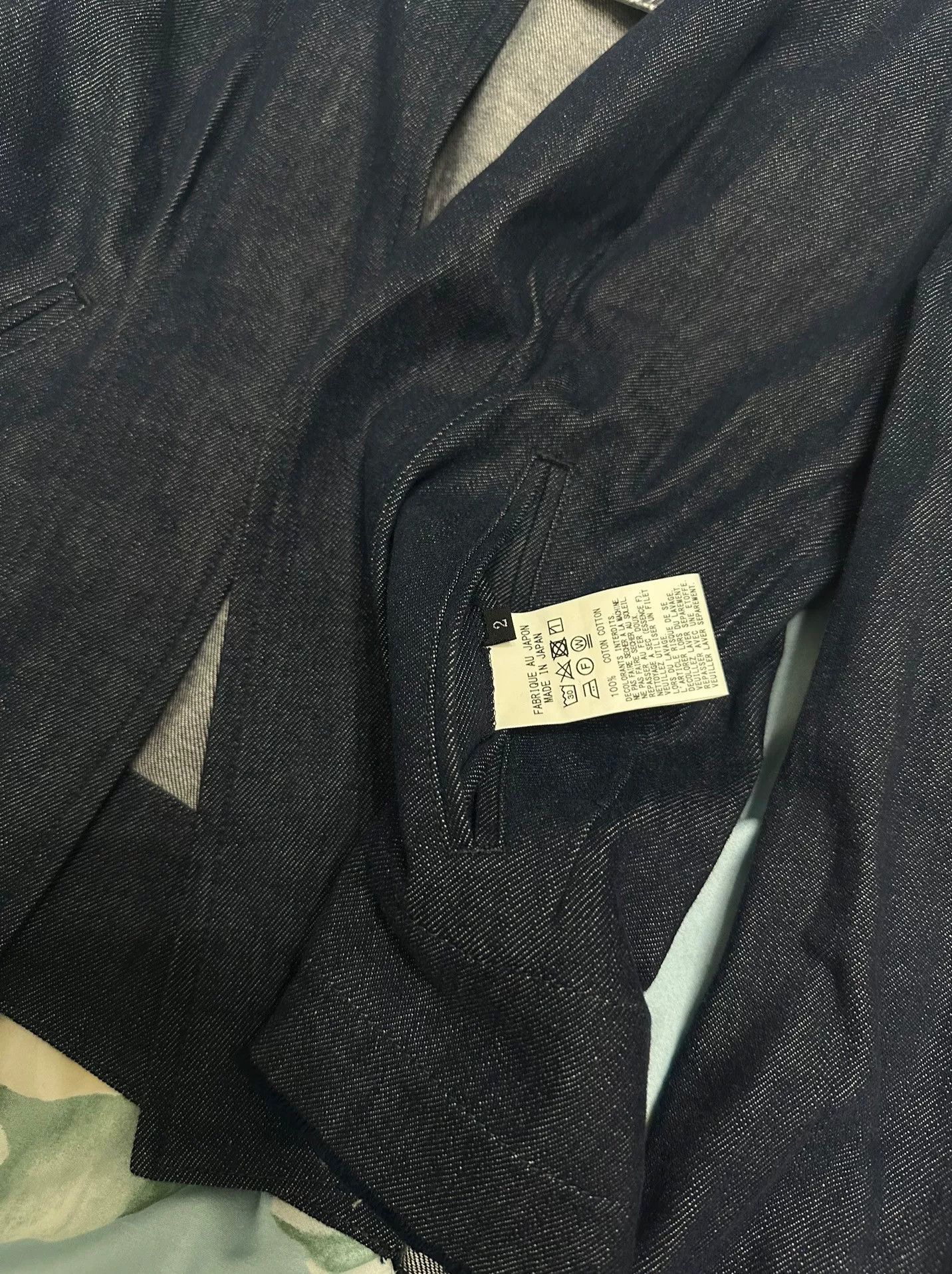 Y's Y's Yohji Yamamoto Stylish Denim Jacket Size US M / EU 48-50 / 2 - 5 Thumbnail