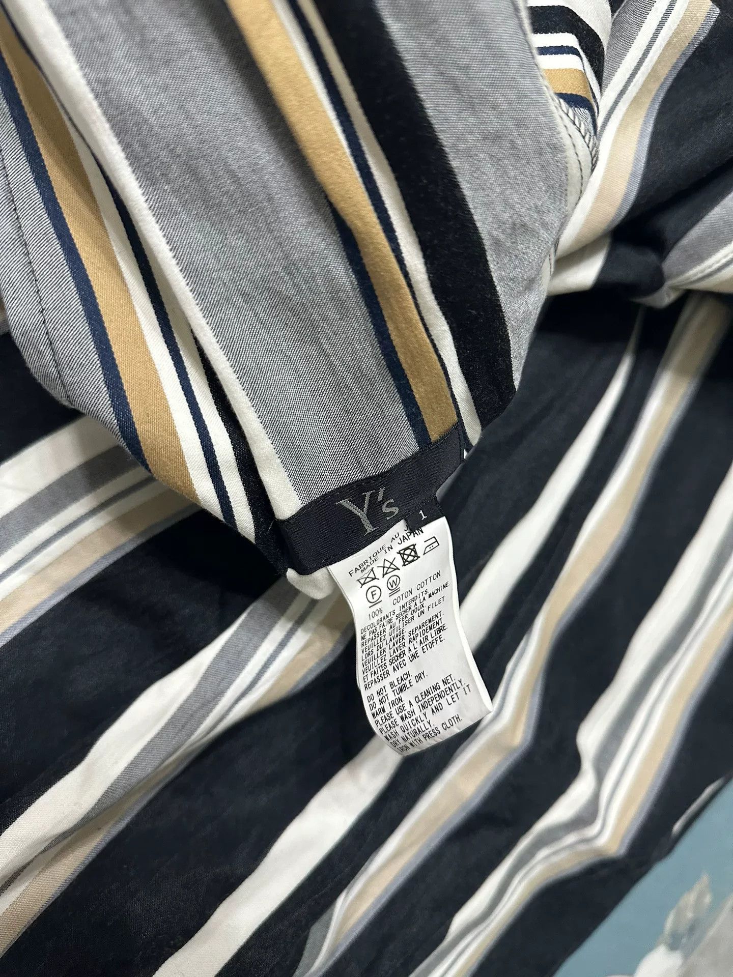 Y's Y's Striped Midi Skirt for Women Size 36" / US 14 / IT 50 - 4 Thumbnail
