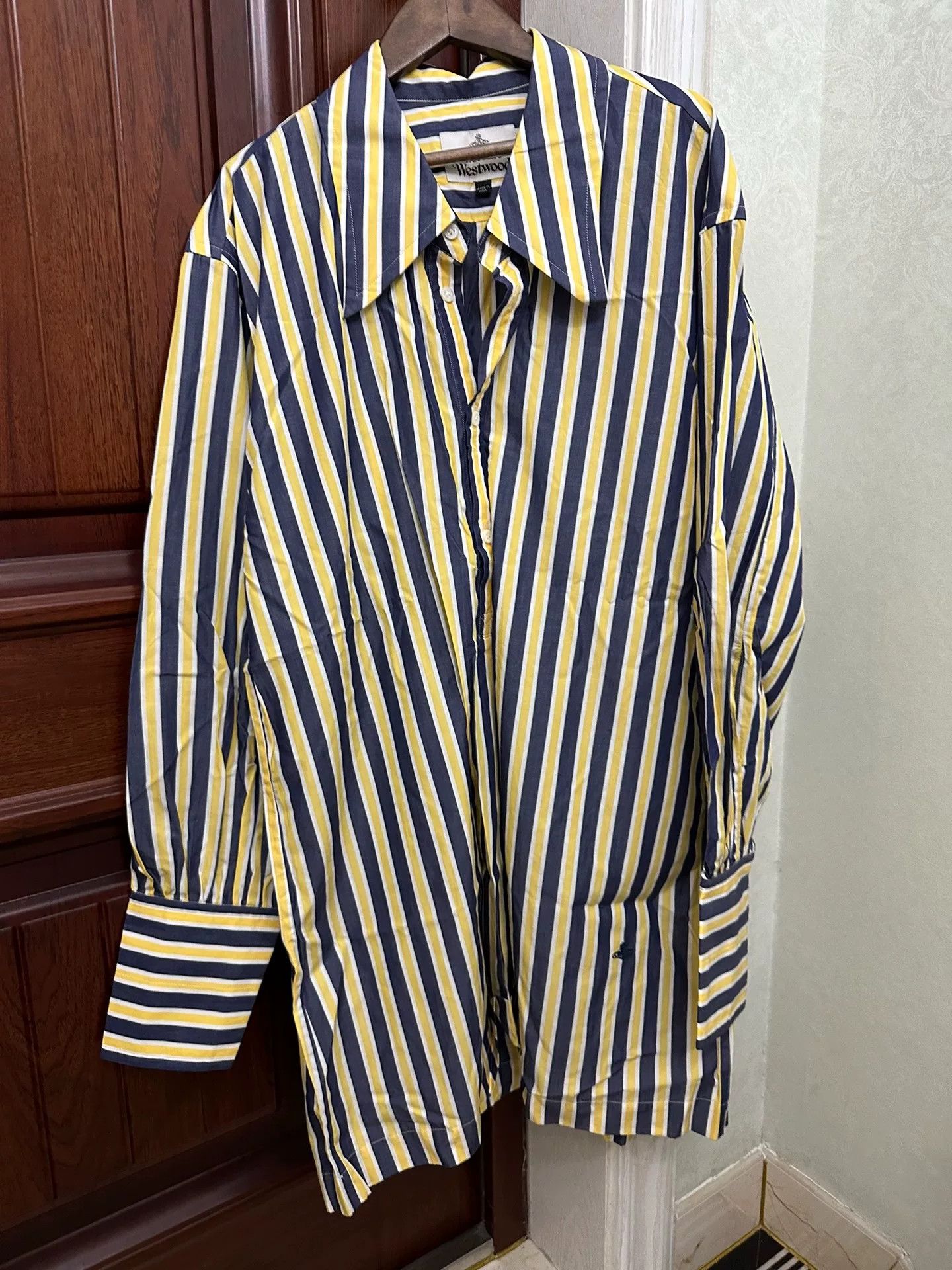 Vivienne Westwood Vivienne Westwood Long Striped Shirt Dress Size M / US 6-8 / IT 42-44 - 6 Thumbnail