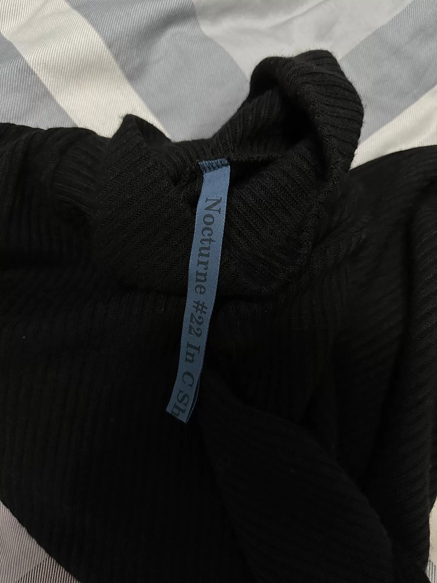NOCTURNE Nocturne#22 High Neck Knit Sweater Size M / US 6-8 / IT 42-44 - 6 Thumbnail