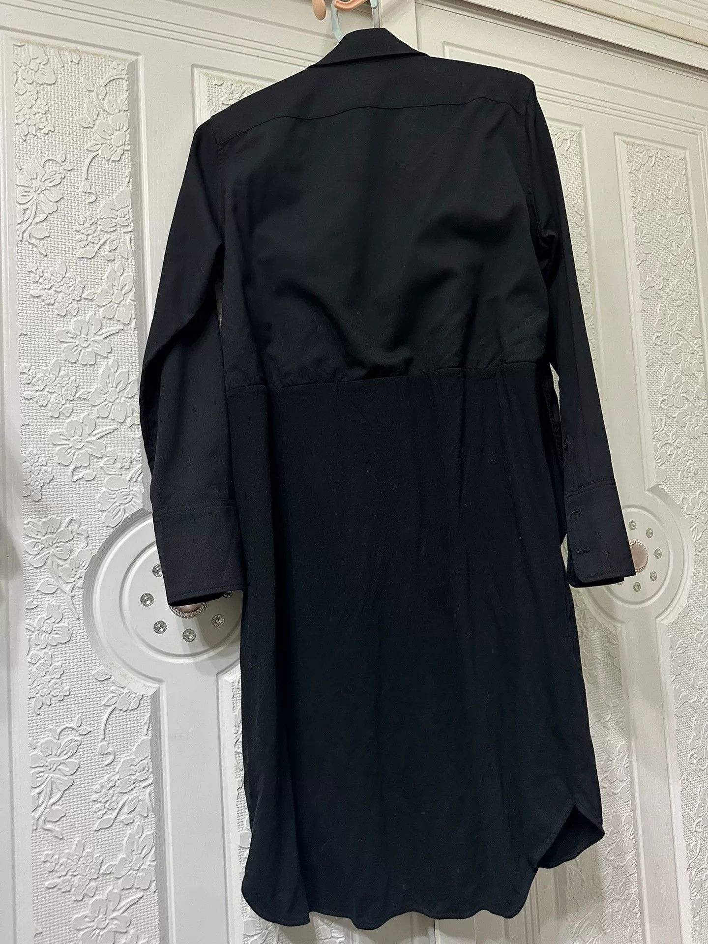 Ground Y GroundY Black Shirtdress with Layered Design Size S / US 4 / IT 40 - 2 Thumbnail