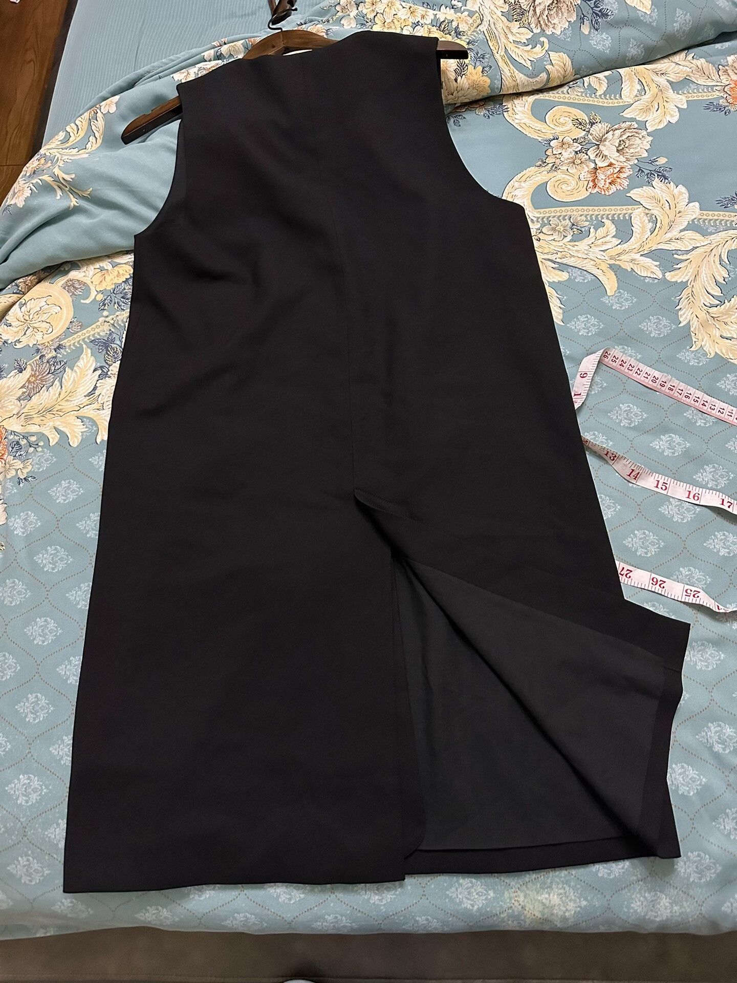 Journal Standard Long Black Vest Coat for Women Size M / US 6-8 / IT 42-44 - 7 Thumbnail