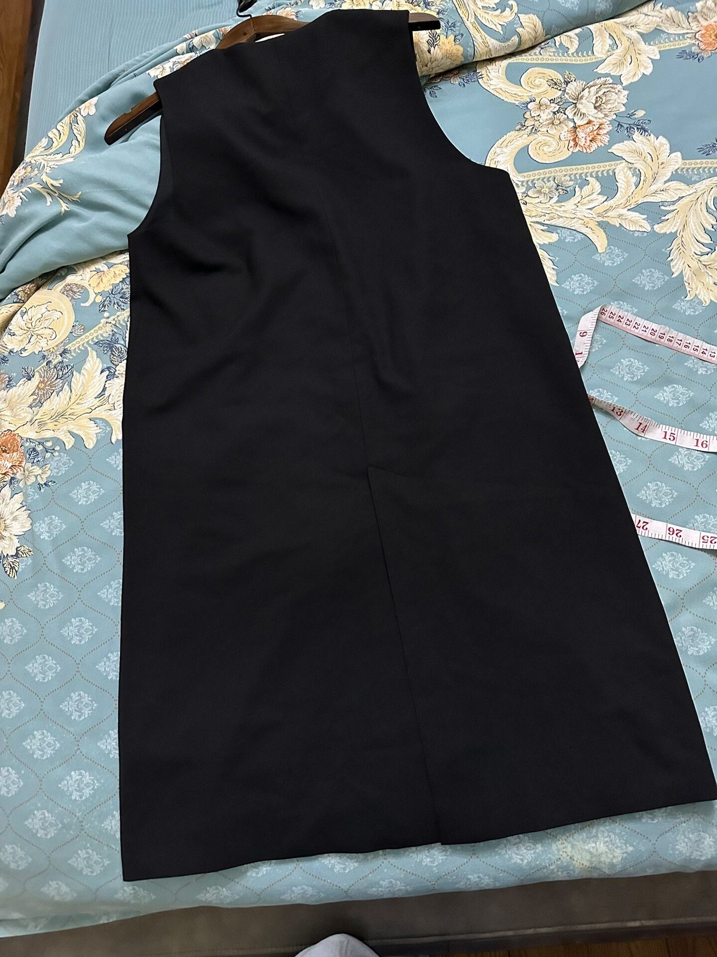 Journal Standard Long Black Vest Coat for Women Size M / US 6-8 / IT 42-44 - 6 Thumbnail