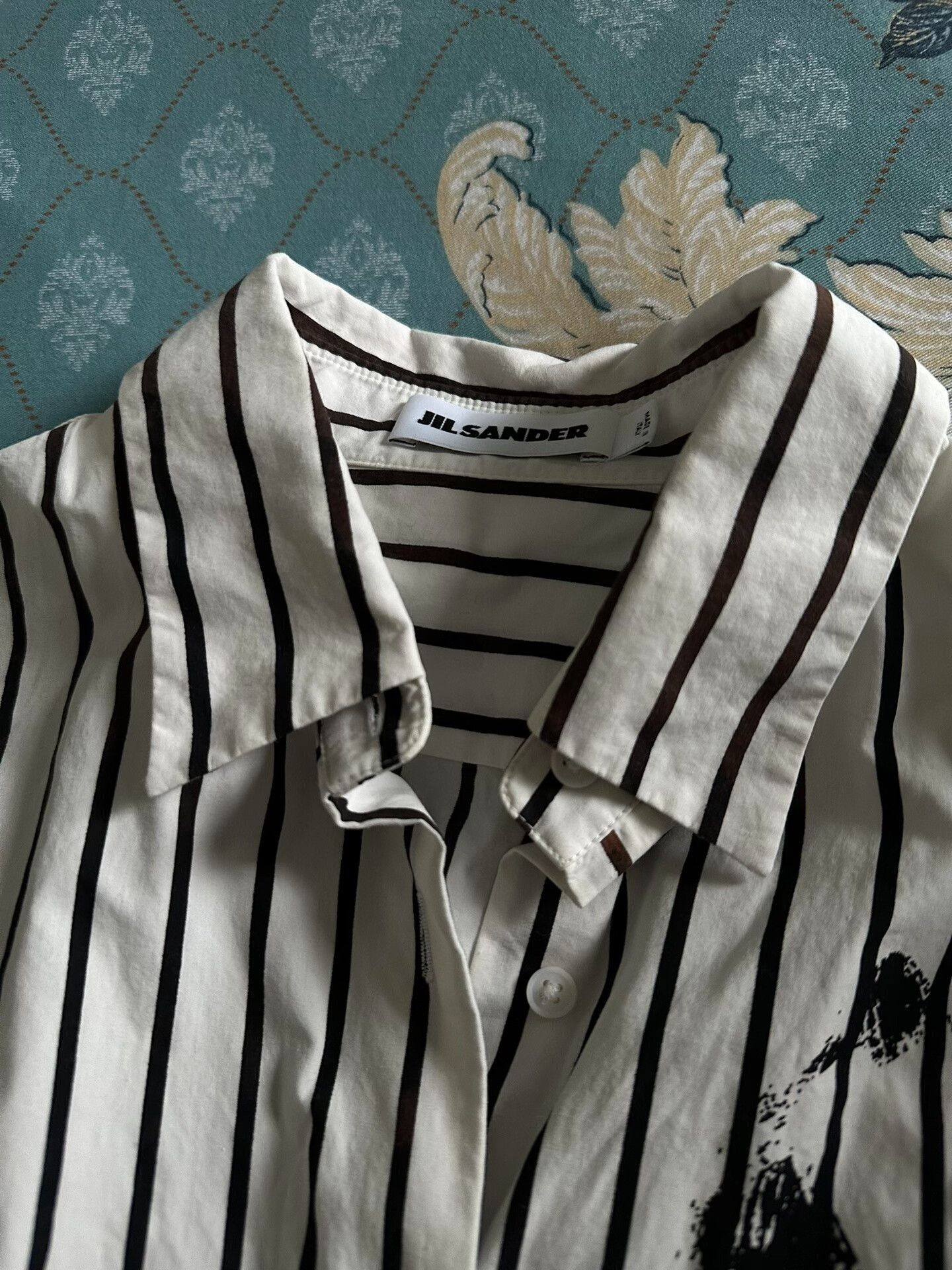Jil Sander Jil Sander Long Shirt Dress with Stripes Size S / US 4 / IT 40 - 3 Thumbnail