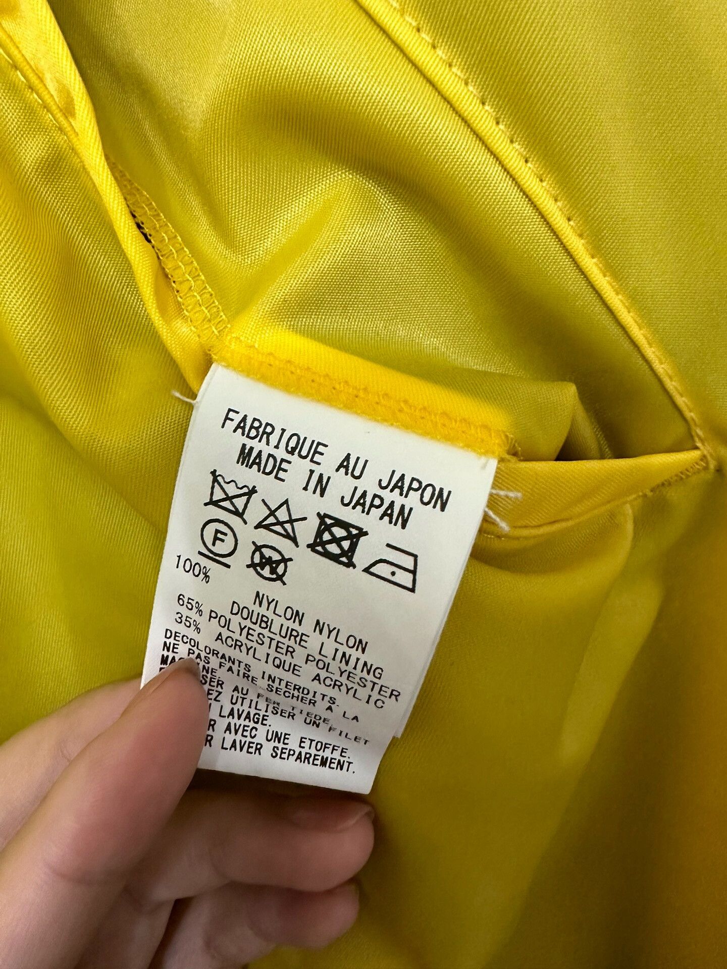 Y's Y's Yellow Reversible Coat by Yohji Yamamoto Size M / US 6-8 / IT 42-44 - 4 Thumbnail