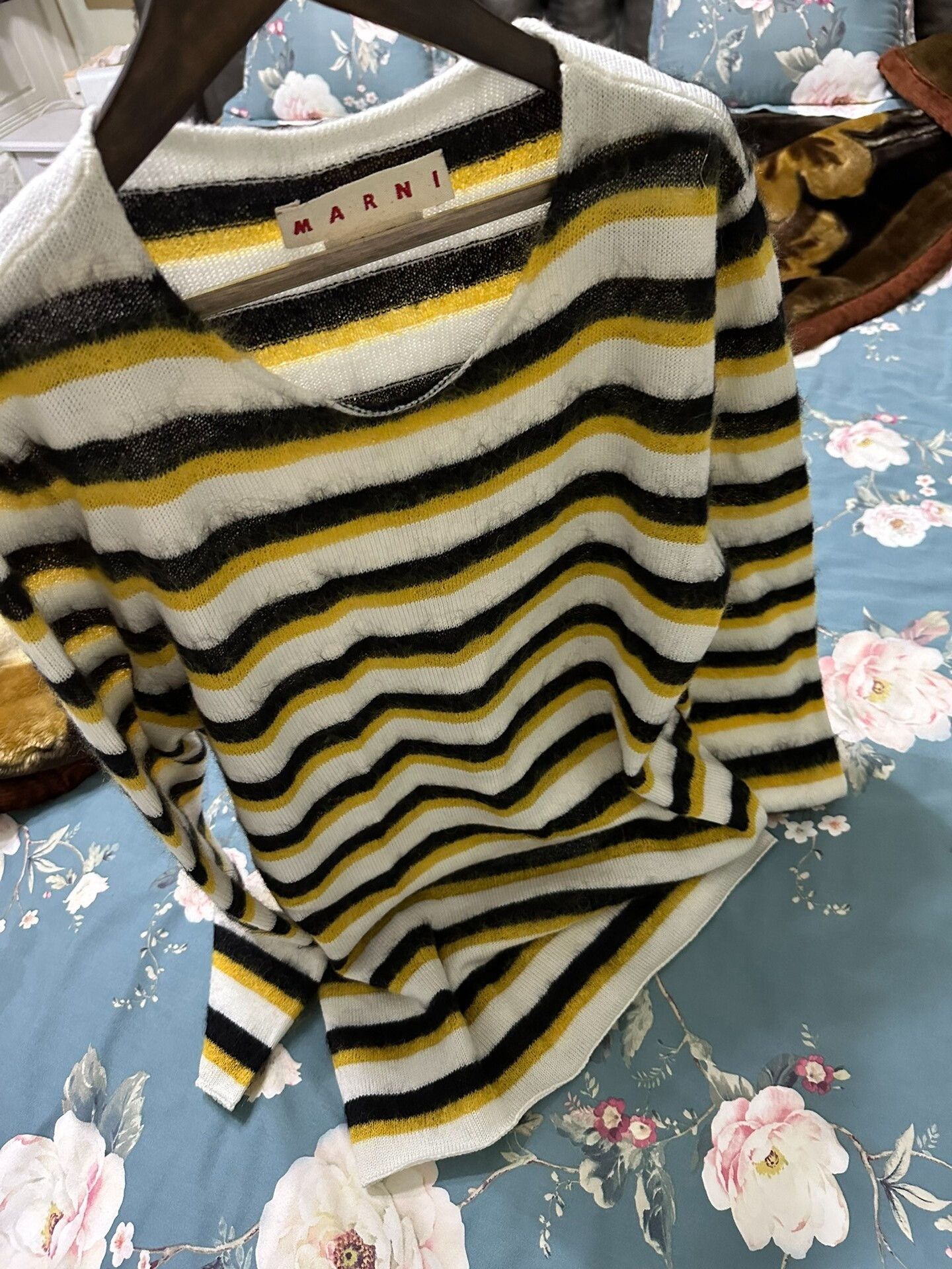 Marni Marni Knit Sweater with Stripes Size S / US 4 / IT 40 - 4 Thumbnail