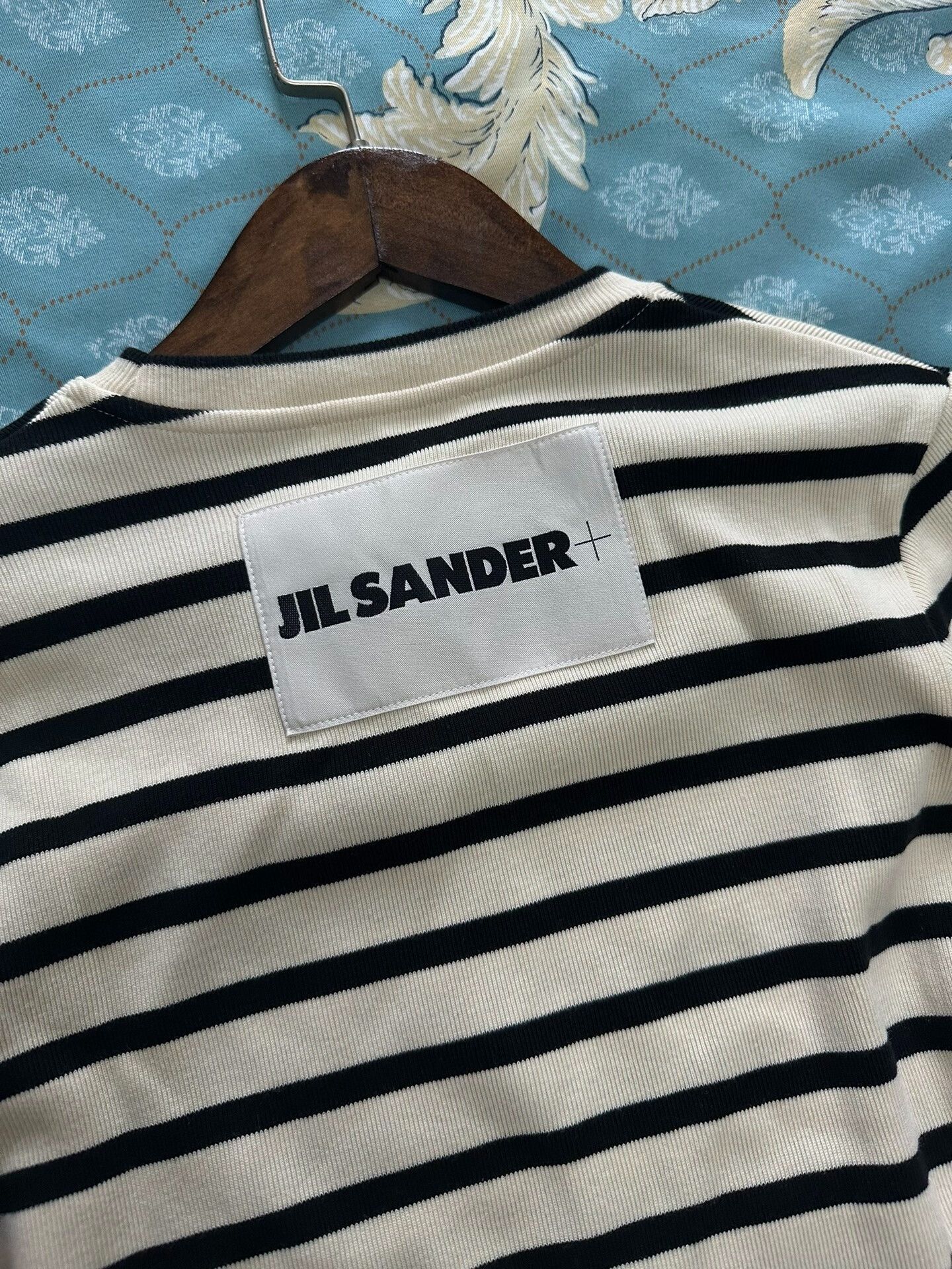 Jil Sander Jil Sander Women's Striped Short Sleeve Top Size M / US 6-8 / IT 42-44 - 5 Thumbnail