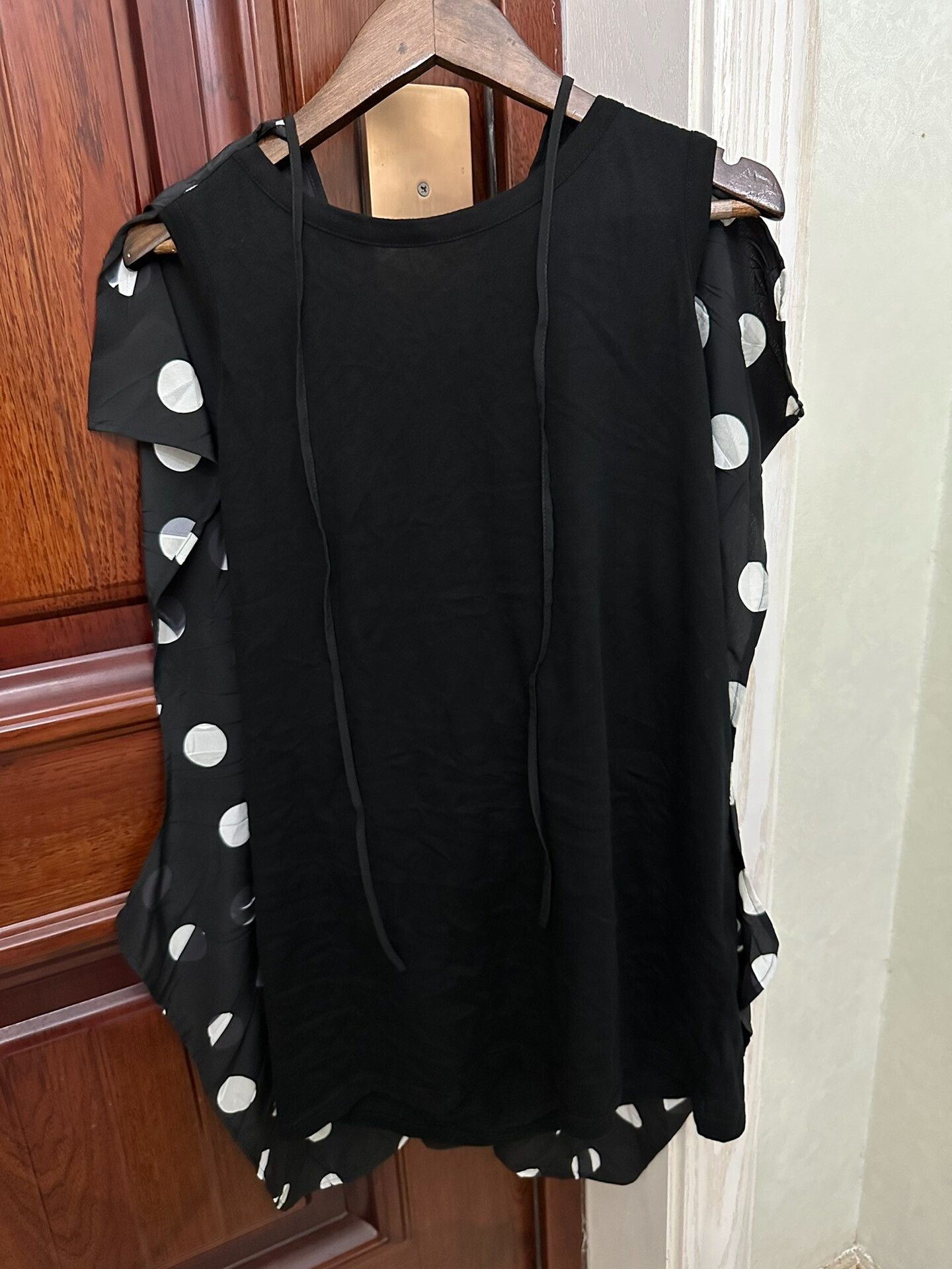 Y's Elegant Black Y's Sleeveless Top Size S / US 4 / IT 40 - 4 Thumbnail