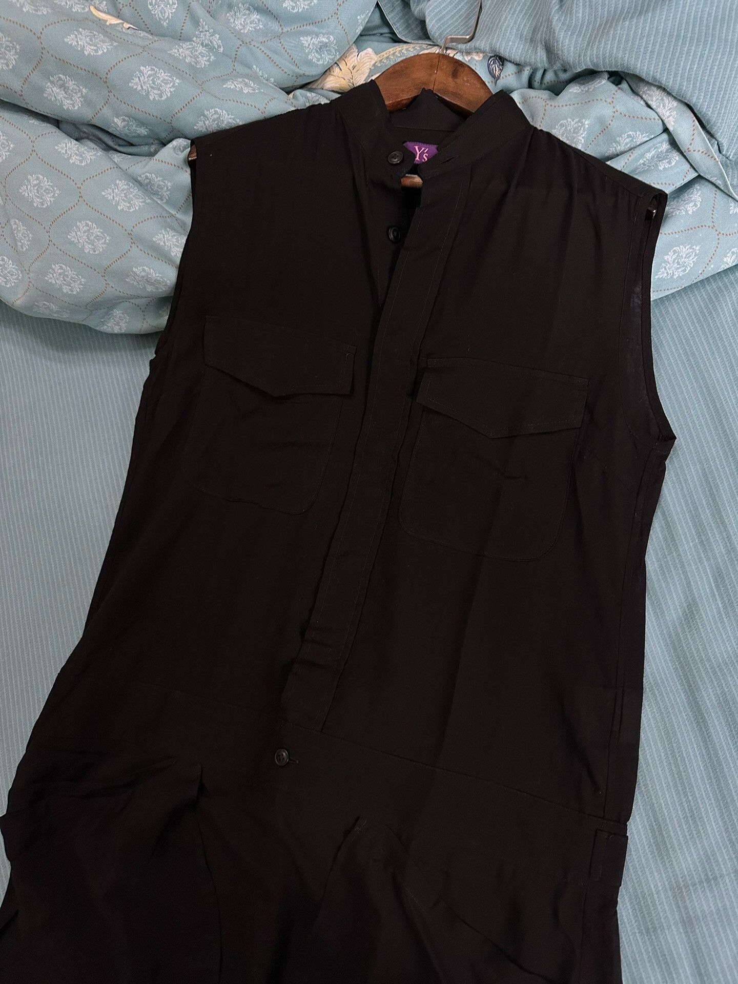 Y's Y's Black Sleeveless Dress for Casual Elegance Size S / US 4 / IT 40 - 3 Thumbnail