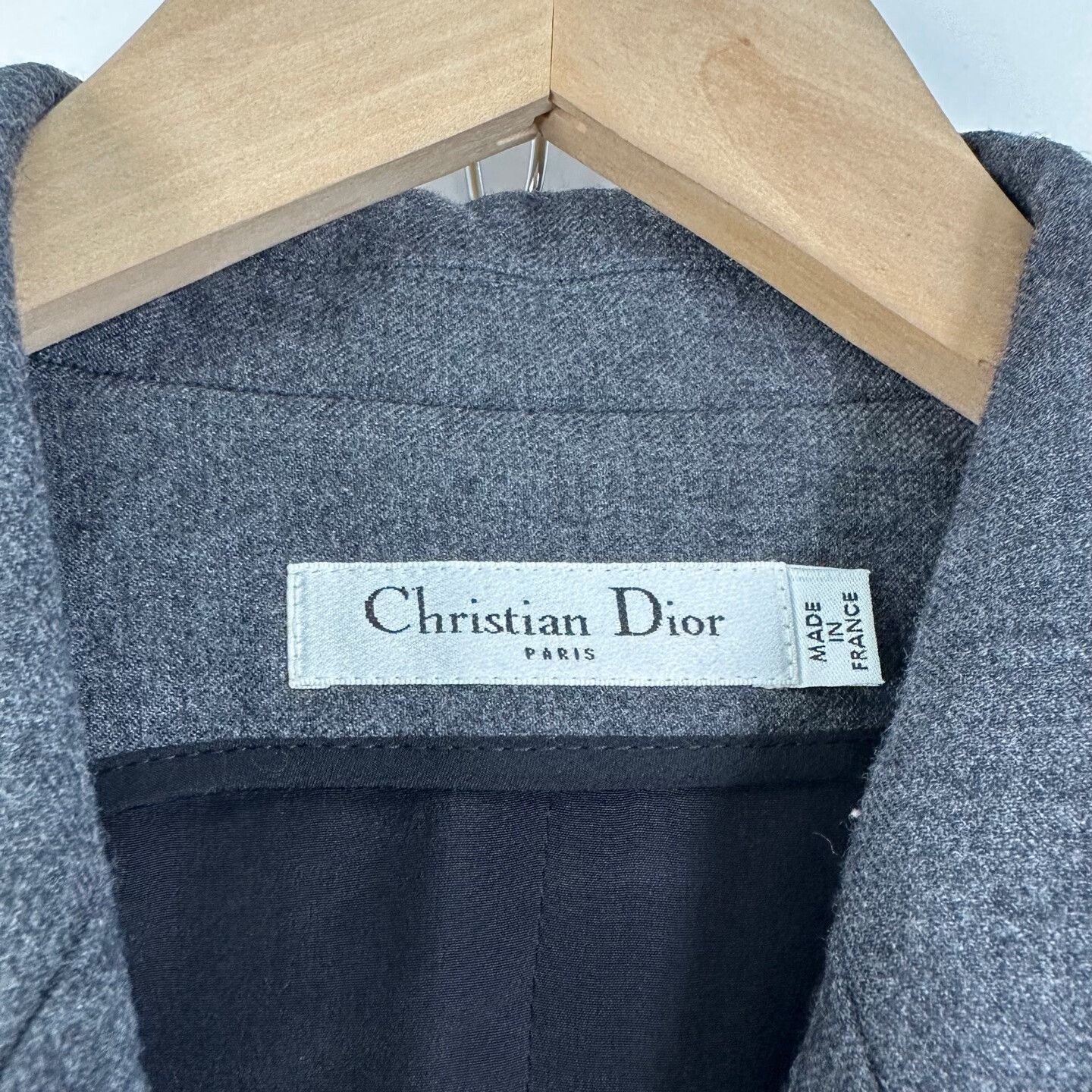 Dior Dior Gray Irregular Mid-Length Sleeveless Coat Size M / US 6-8 / IT 42-44 - 3 Thumbnail