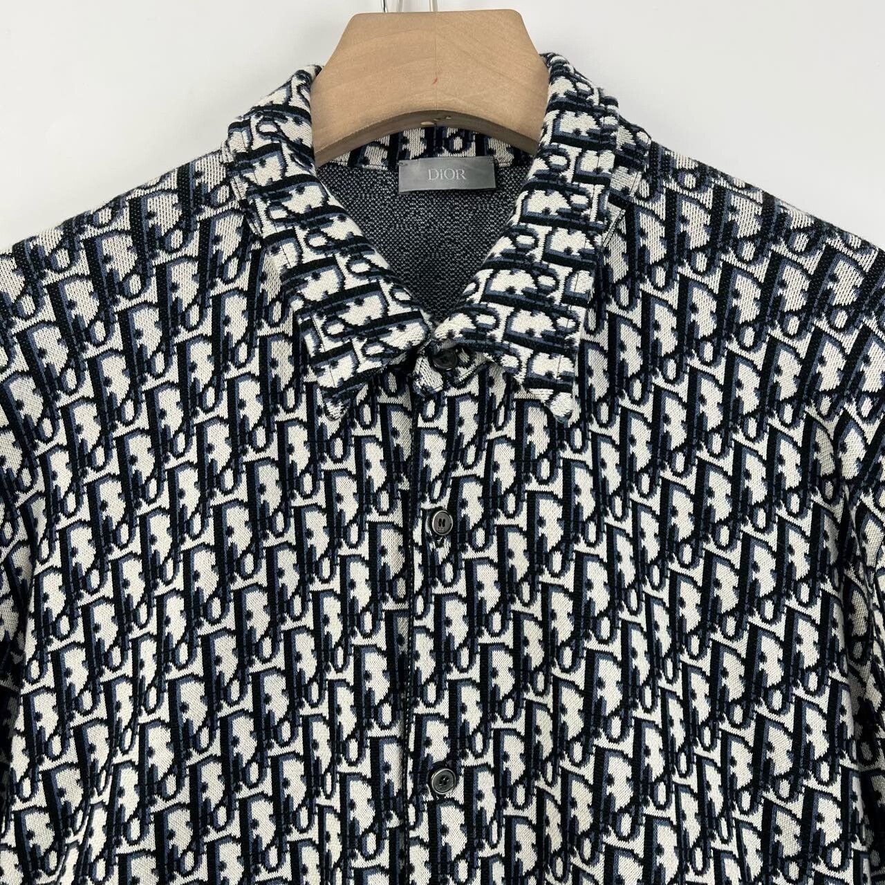 Dior Dior Monogram Logo Knit Shirt Size US S / EU 44-46 / 1 - 4 Thumbnail