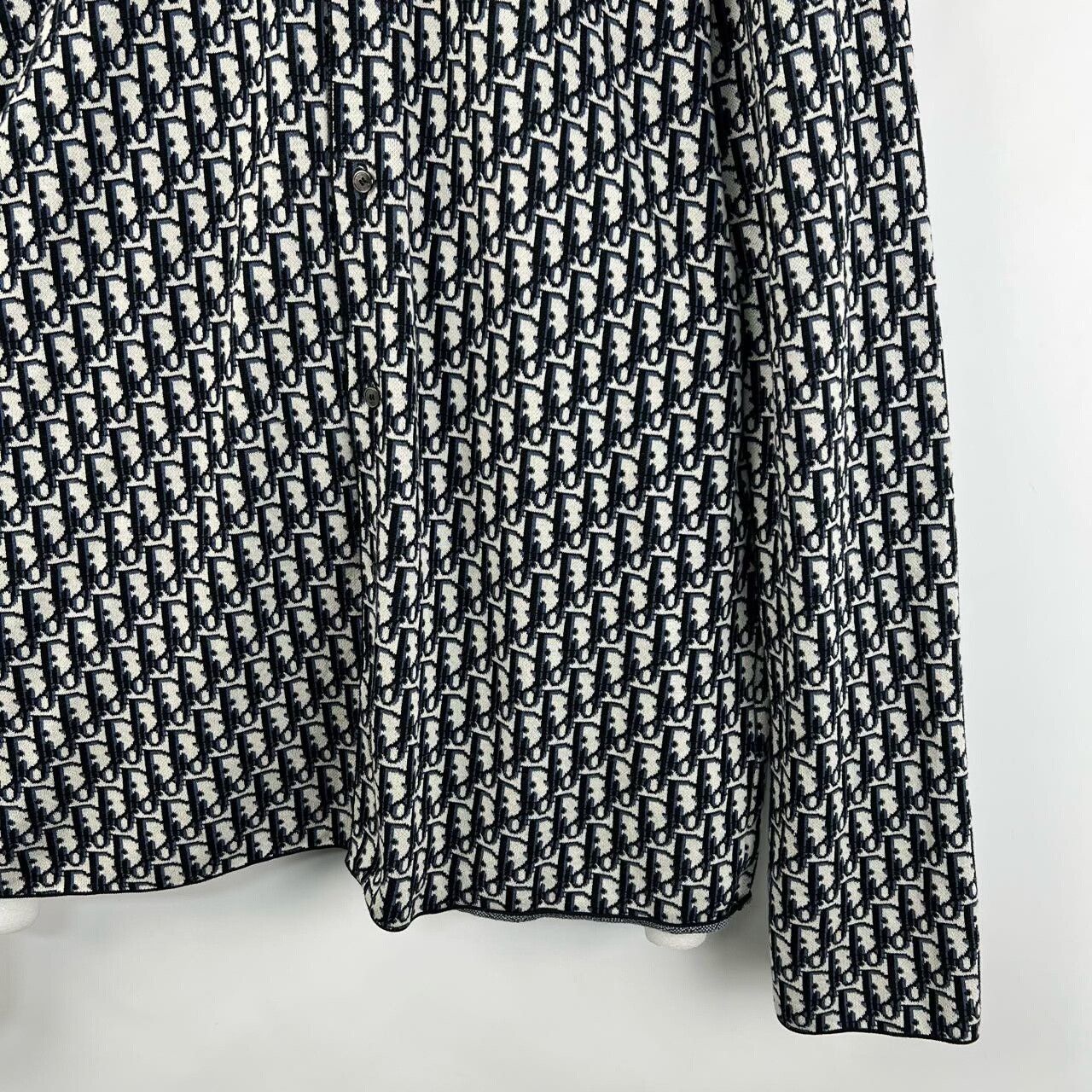 Dior Dior Monogram Logo Knit Shirt Size US S / EU 44-46 / 1 - 6 Thumbnail