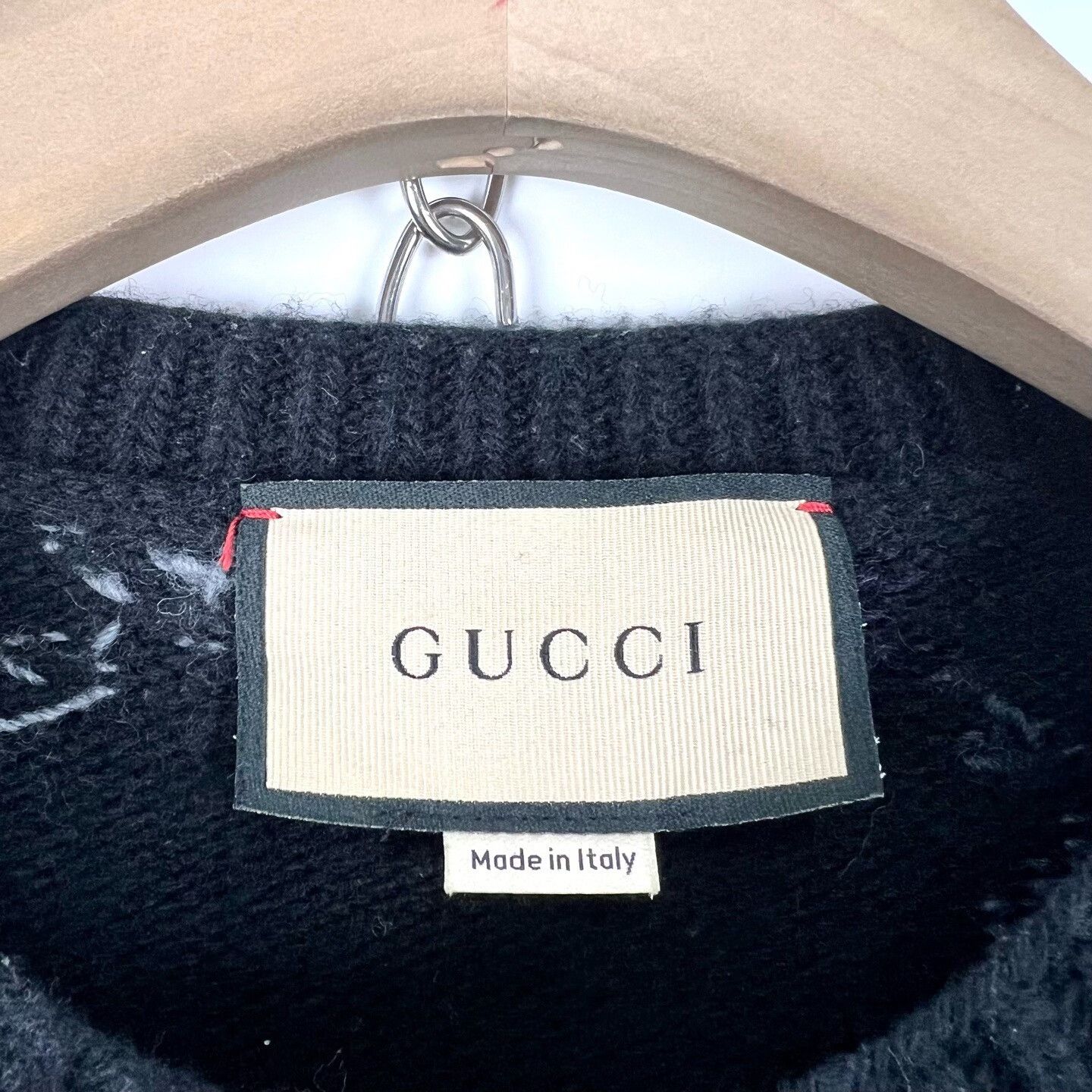 Gucci Gucci Black Gradient GG Wool Sweater Size US L / EU 52-54 / 3 - 4 Thumbnail