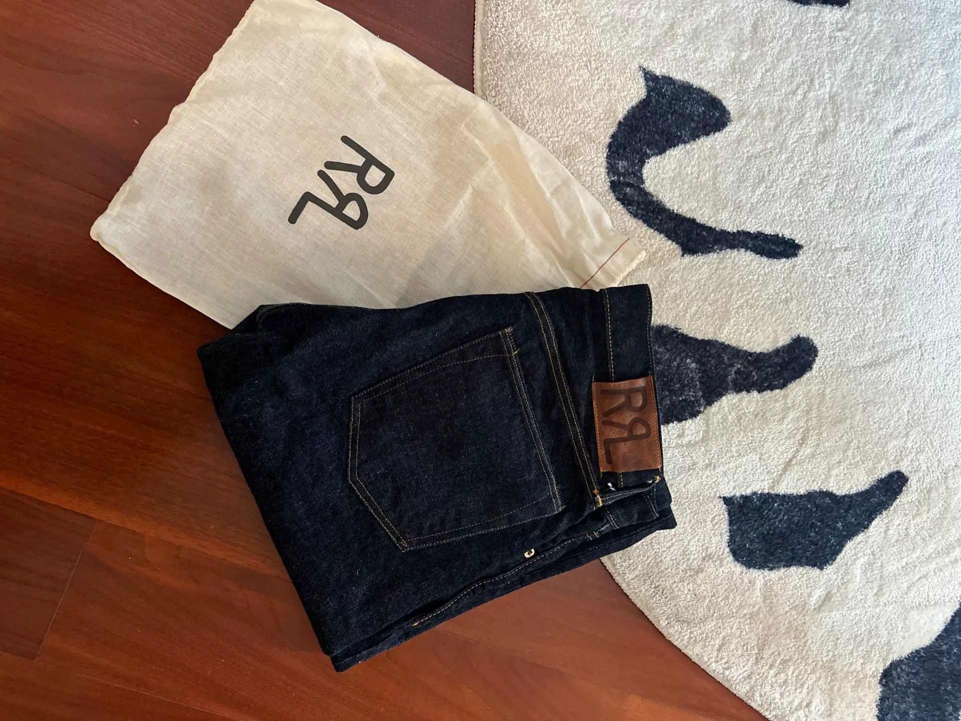 RRL Ralph Lauren RRL Slim Fit Selvedge Jean Size US 32 / EU 48 - 8 Thumbnail
