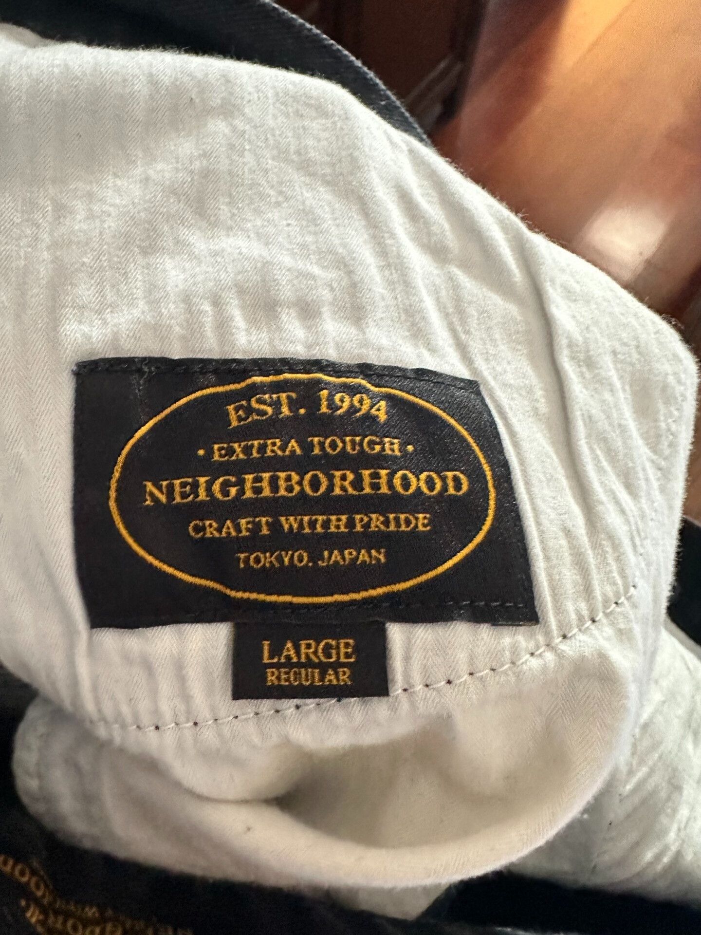 Neighborhood NEIGHBORHOOD 15AW Black Straight Jeans L Size US 34 / EU 50 - 5 Thumbnail