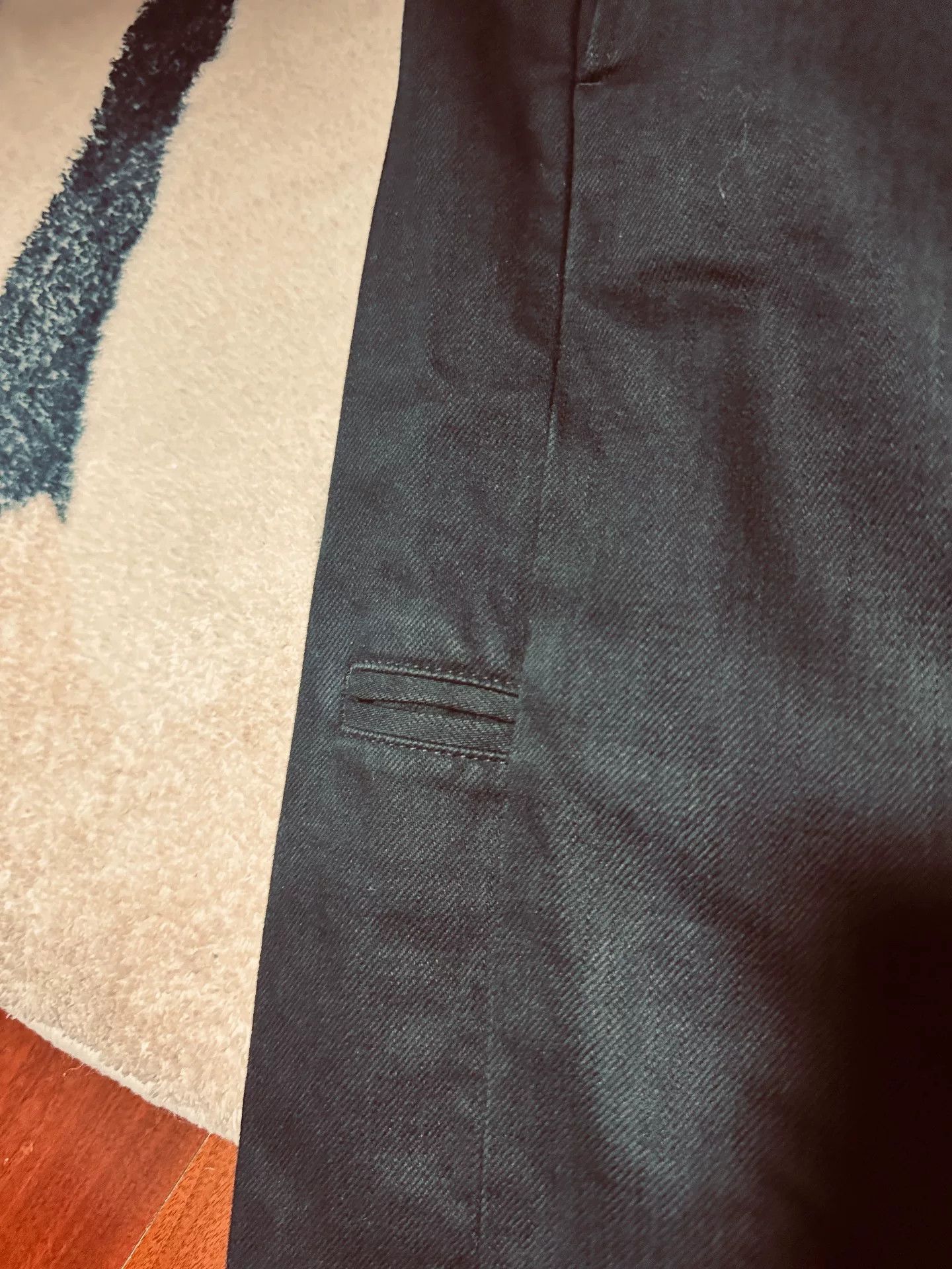 Japanese Brand Fortela Italian Selvedge Black Casual Pants Size US 32 / EU 48 - 5 Thumbnail