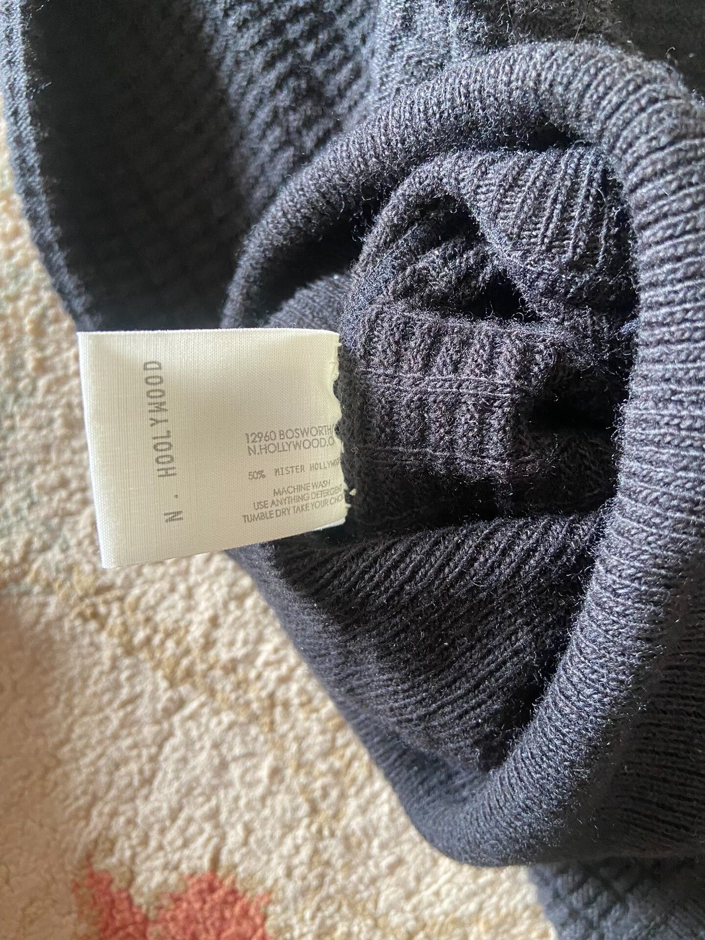 N.Hoolywood N.hoolywood Wool Blend Turtleneck Sweater Size US M / EU 48-50 / 2 - 3 Thumbnail