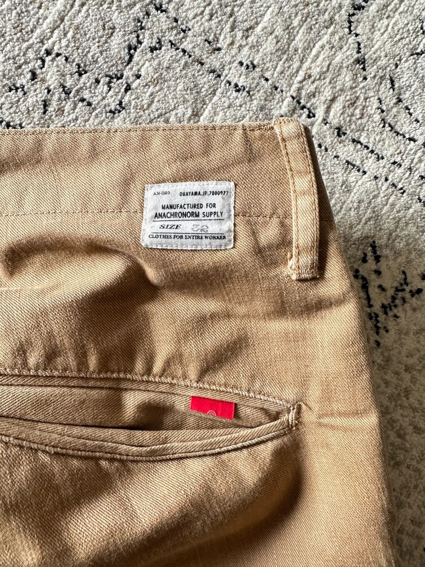 Japanese Brand ANACHRONORM Retro Distressed Pants Size US 32 / EU 48 - 4 Thumbnail