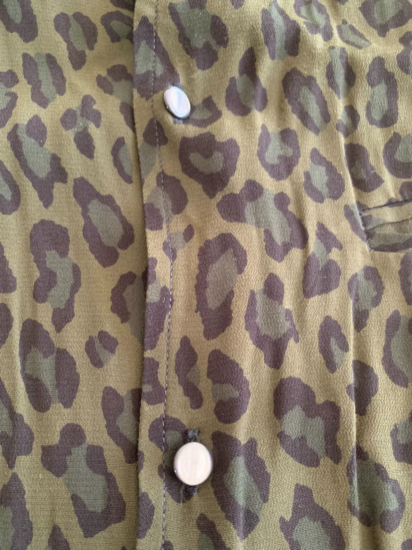 Japanese Brand Japanese Leopard Print Loose Summer Shirt Size US XL / EU 56 / 4 - 3 Thumbnail