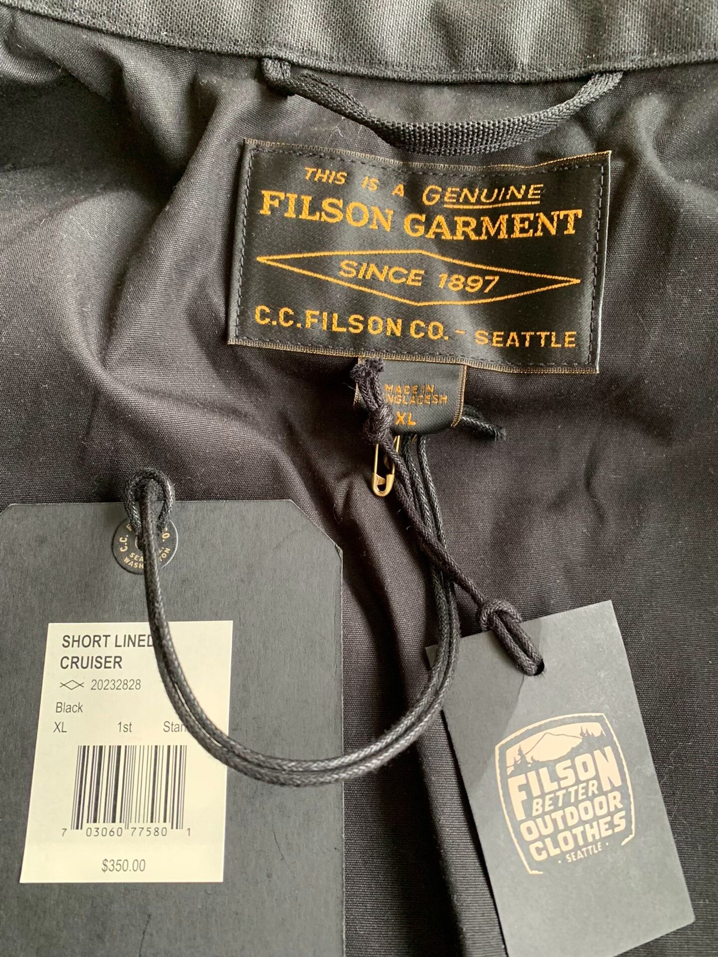 Filson FILSON Cruiser Waxed Canvas Jacket Size US XL / EU 56 / 4 - 4 Thumbnail