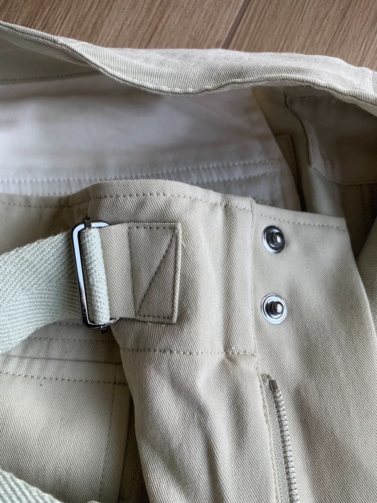 Auralee AURALEE WOOL HERRINGBONE CARGO PANTS Size US 36 / EU 52 - 7 Thumbnail