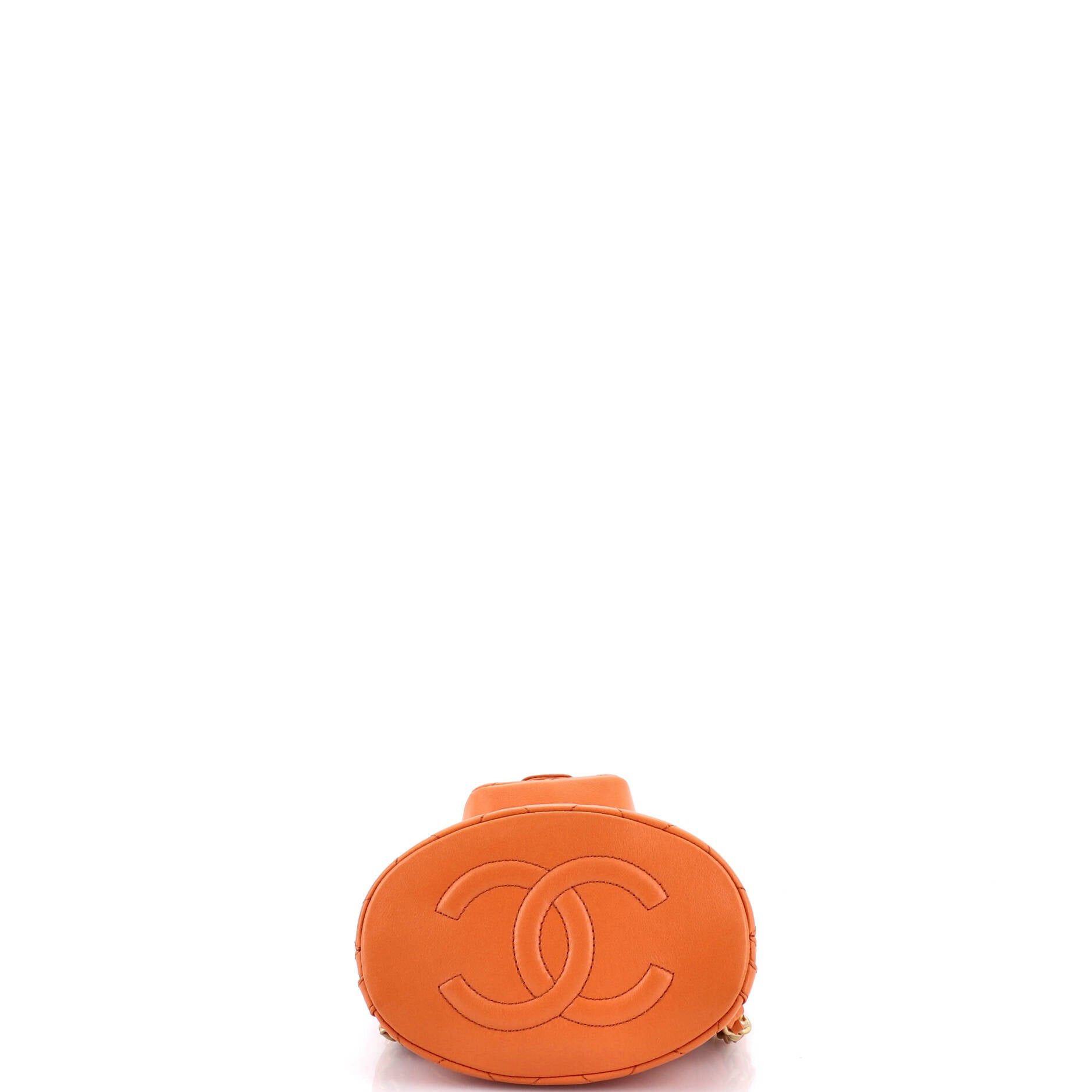 Chanel CC Pocket Chain Bucket Backpack Size ONE SIZE - 4 Thumbnail