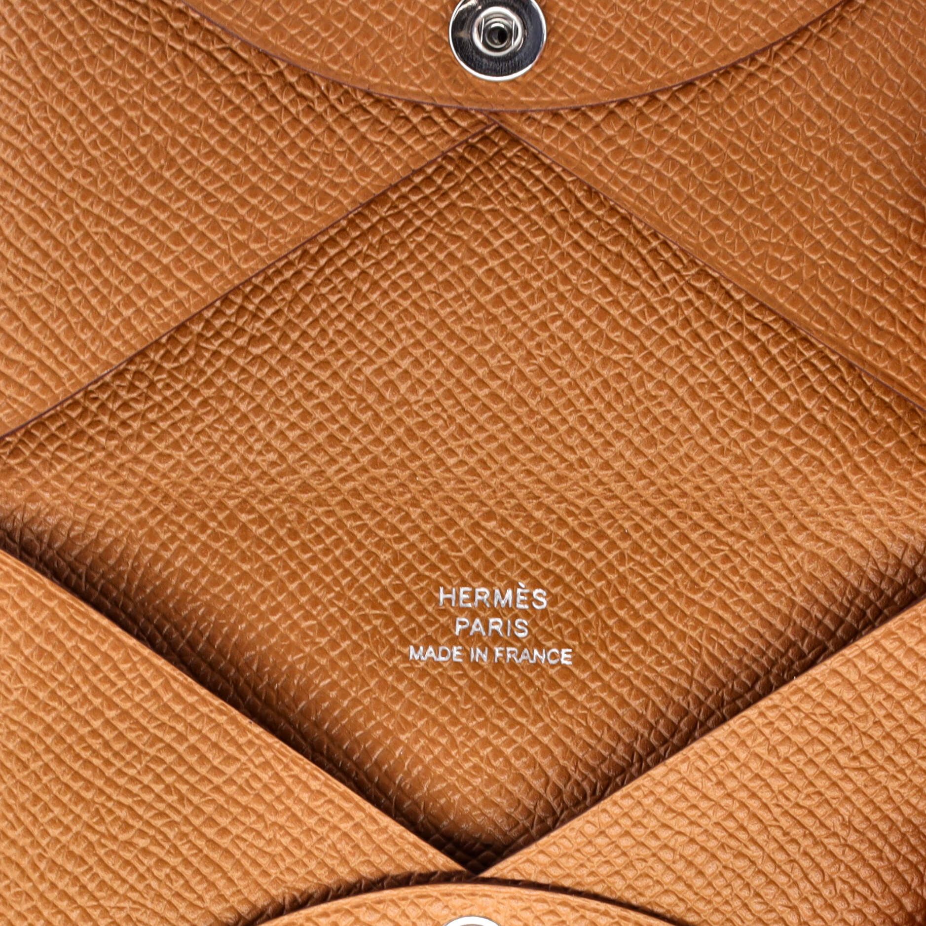 Hermes Calvi Duo Card Holder Size ONE SIZE - 5 Thumbnail